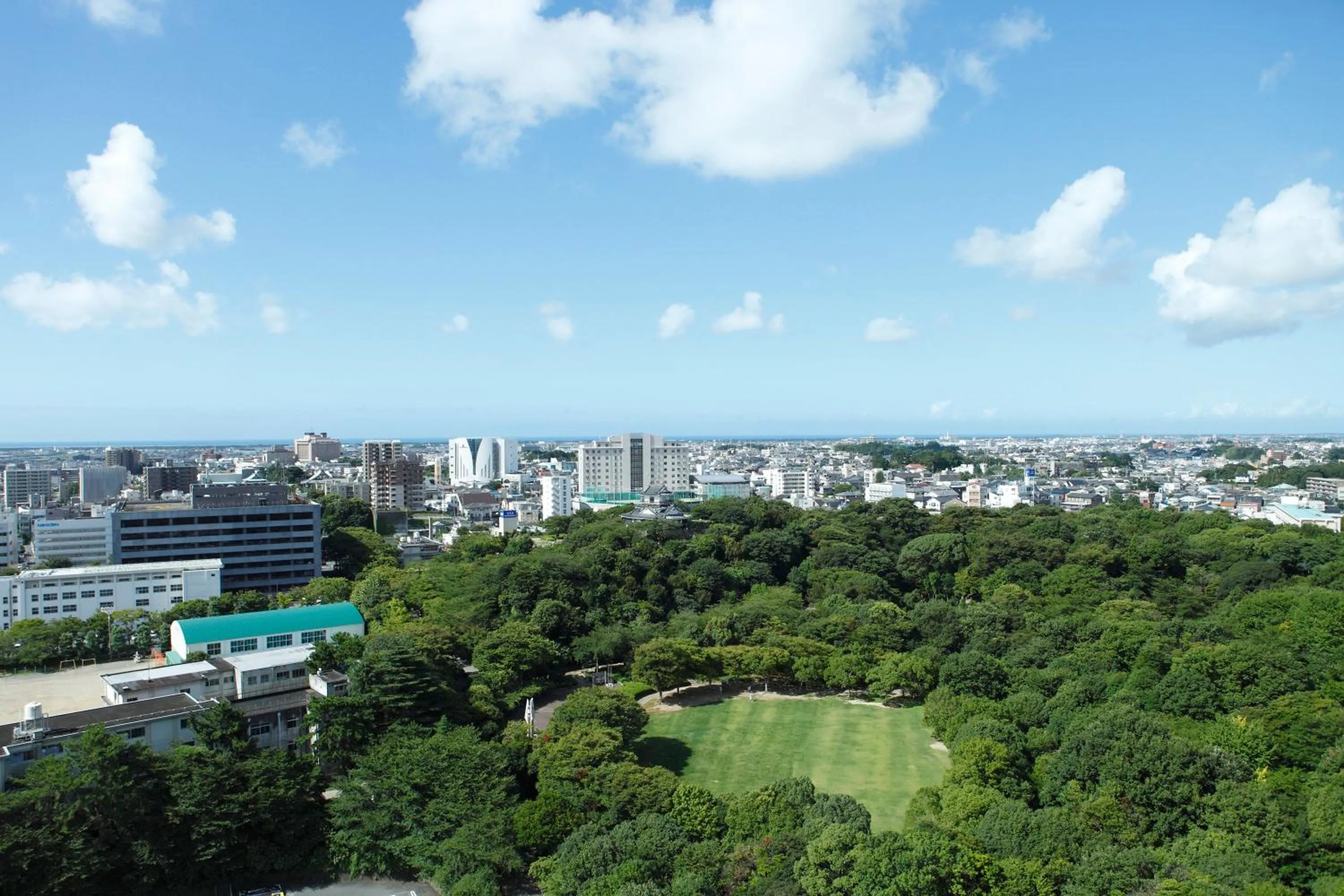 Garden view in Hotel Concorde Hamamatsu