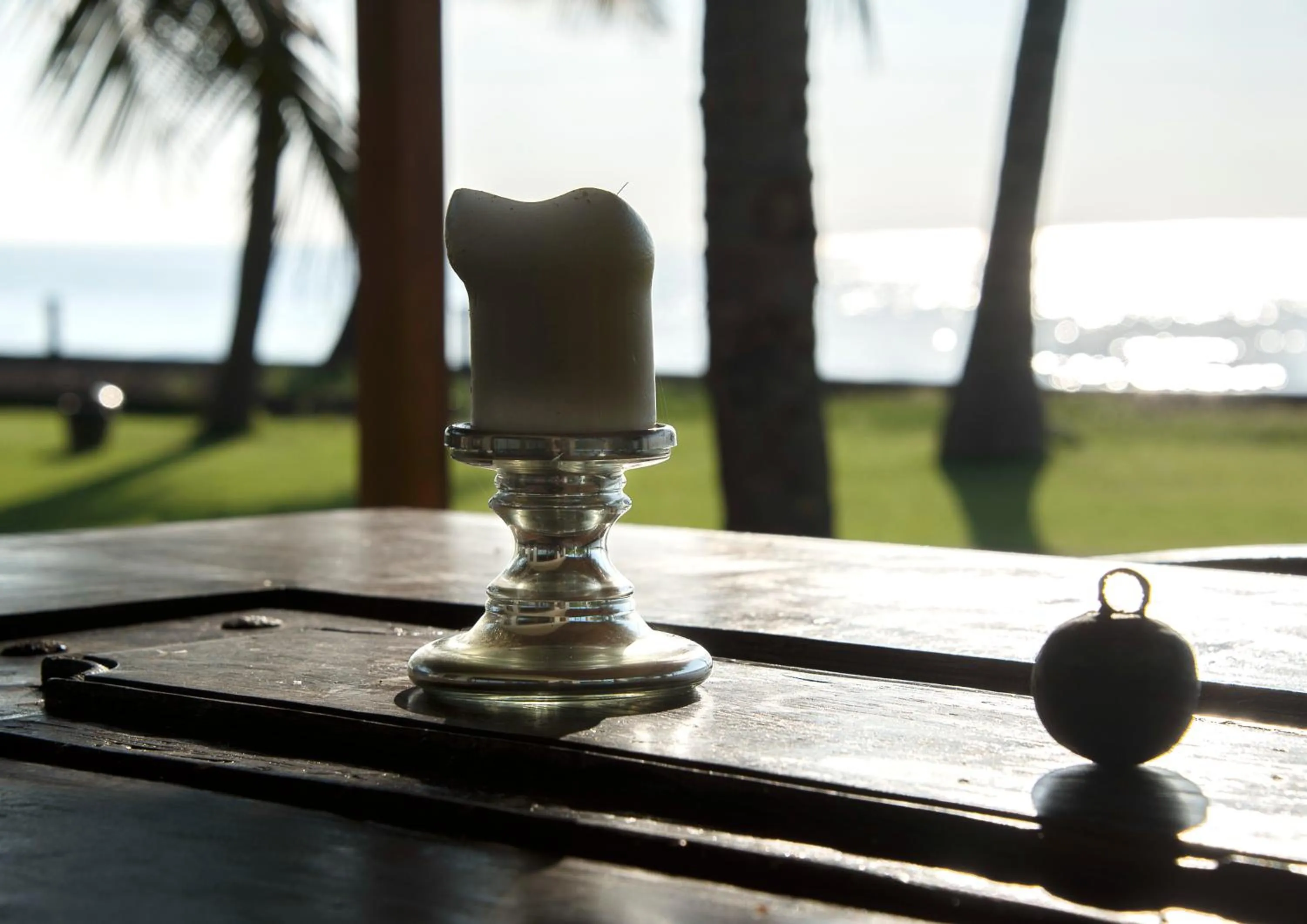 Decorative detail in Villa Mandala