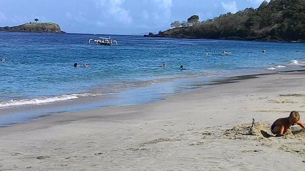 Beach in Villa Mandala