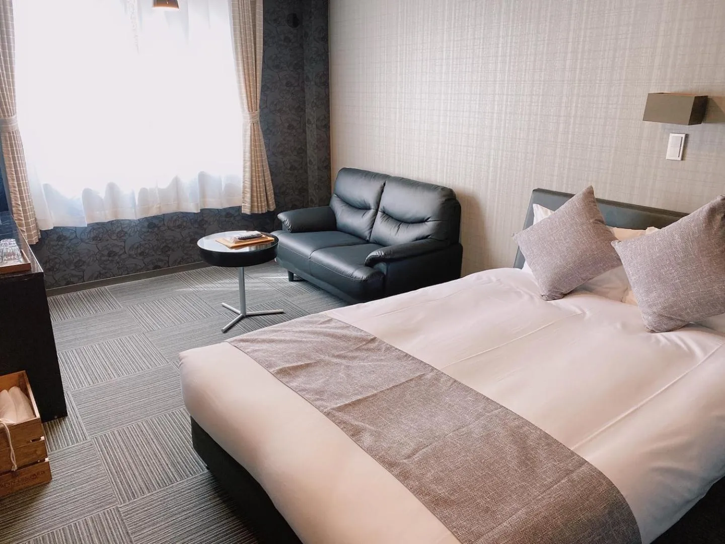 Photo of the whole room, Bed in Sora Hotel Karuizawa Outlet