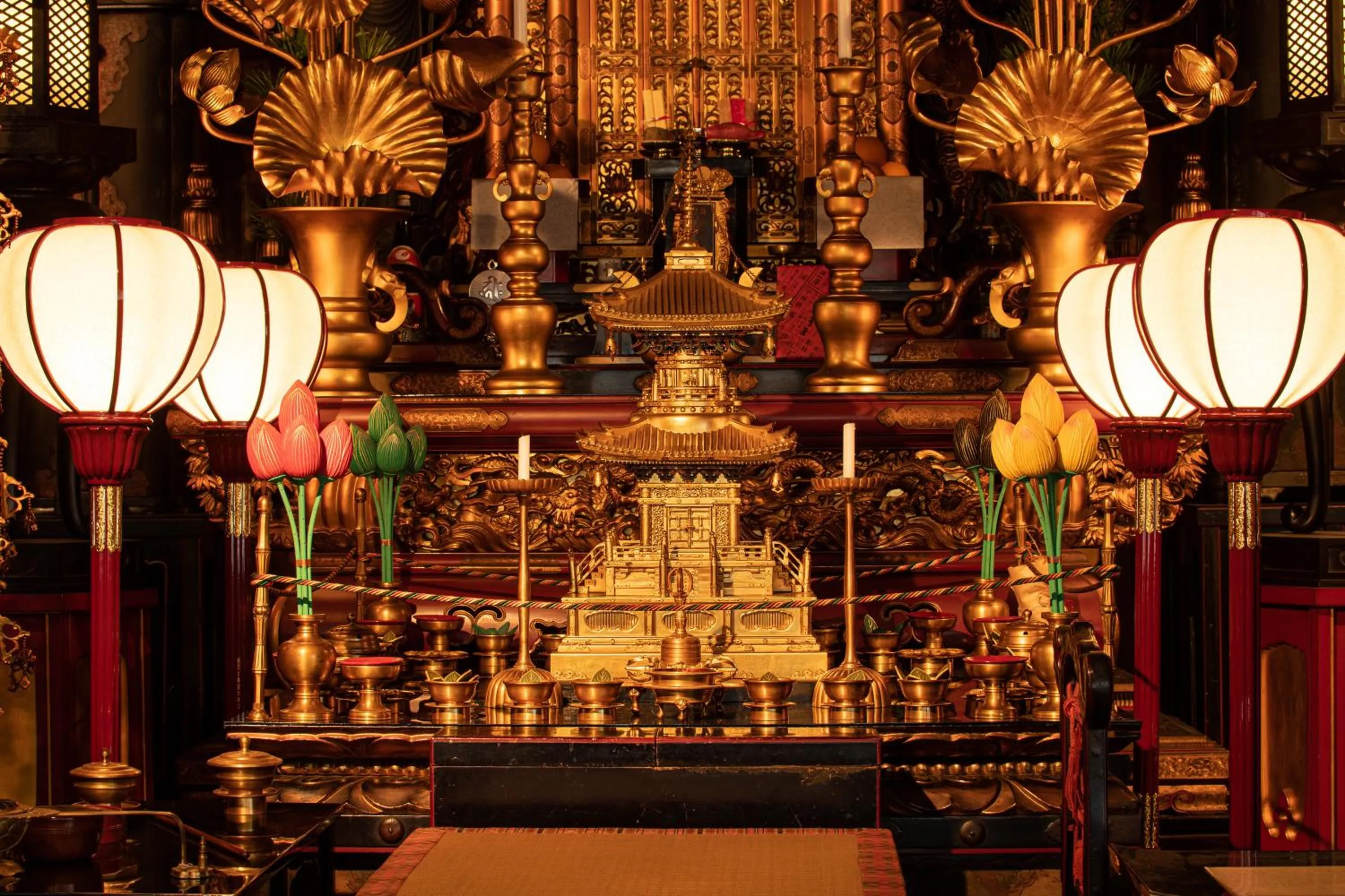 Place of worship in Koyasan Shukubo Yochiin