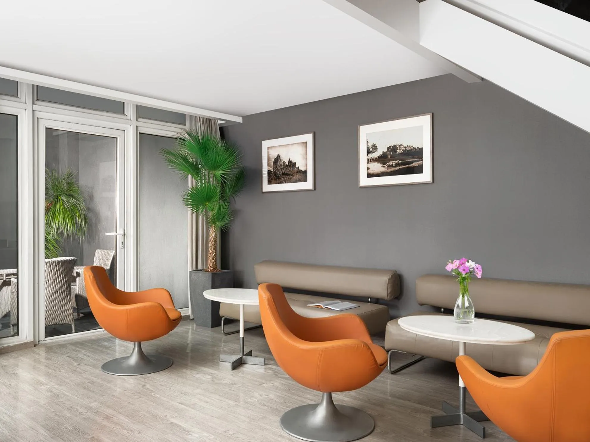 Seating area in The Atara Near Golf Course Road