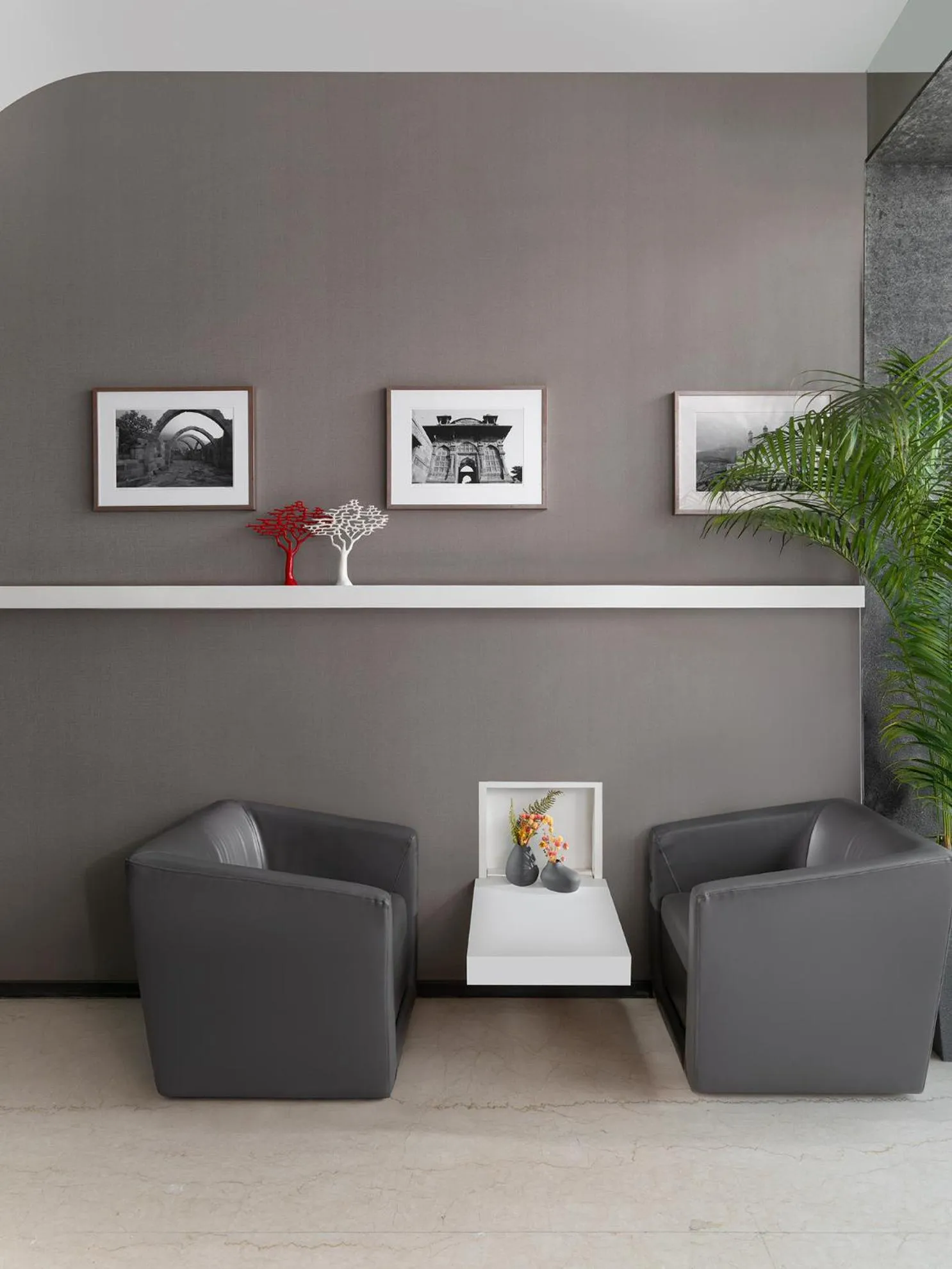 Seating area in The Atara Near Golf Course Road