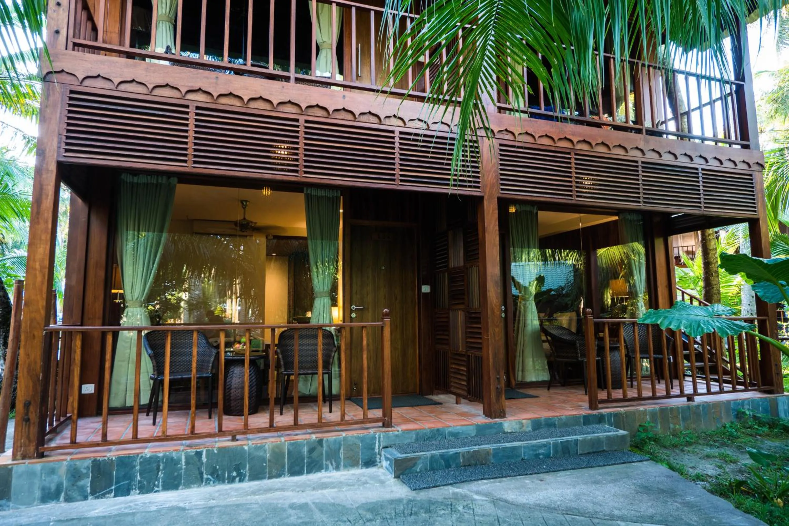 Balcony/Terrace in Sea Shell Resort & Spa, Havelock