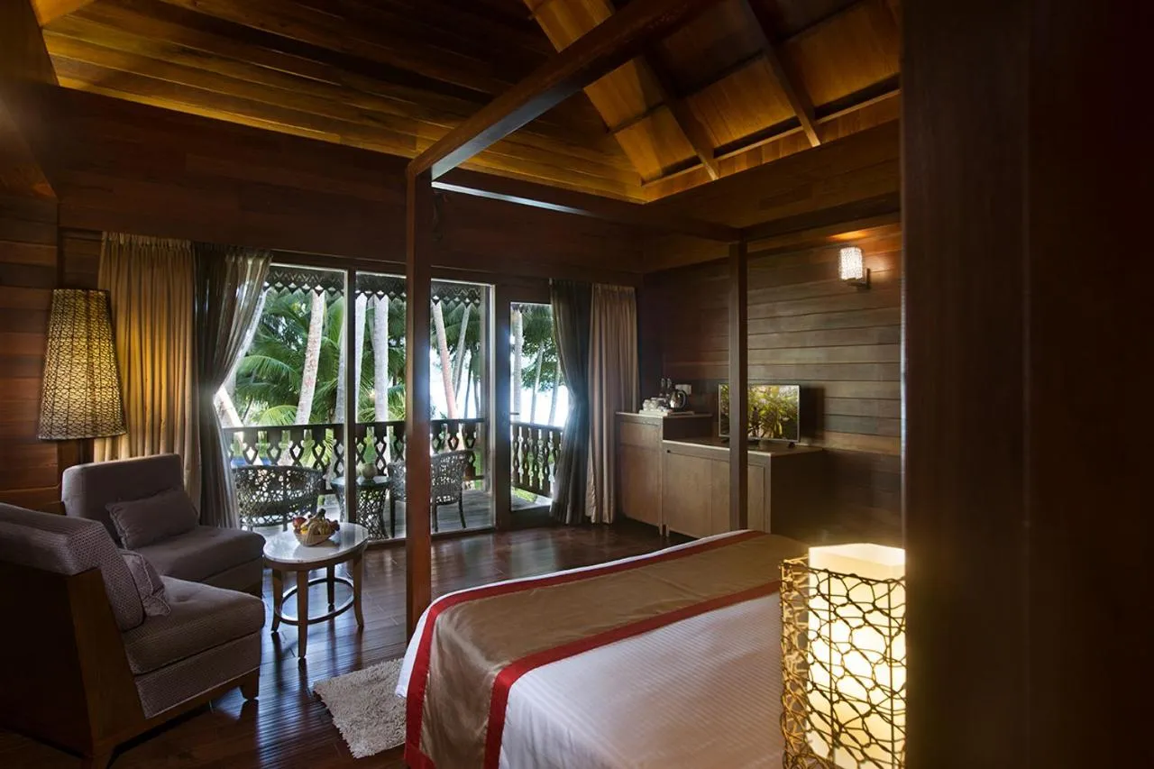 Bedroom, Bed in Sea Shell Resort & Spa, Havelock