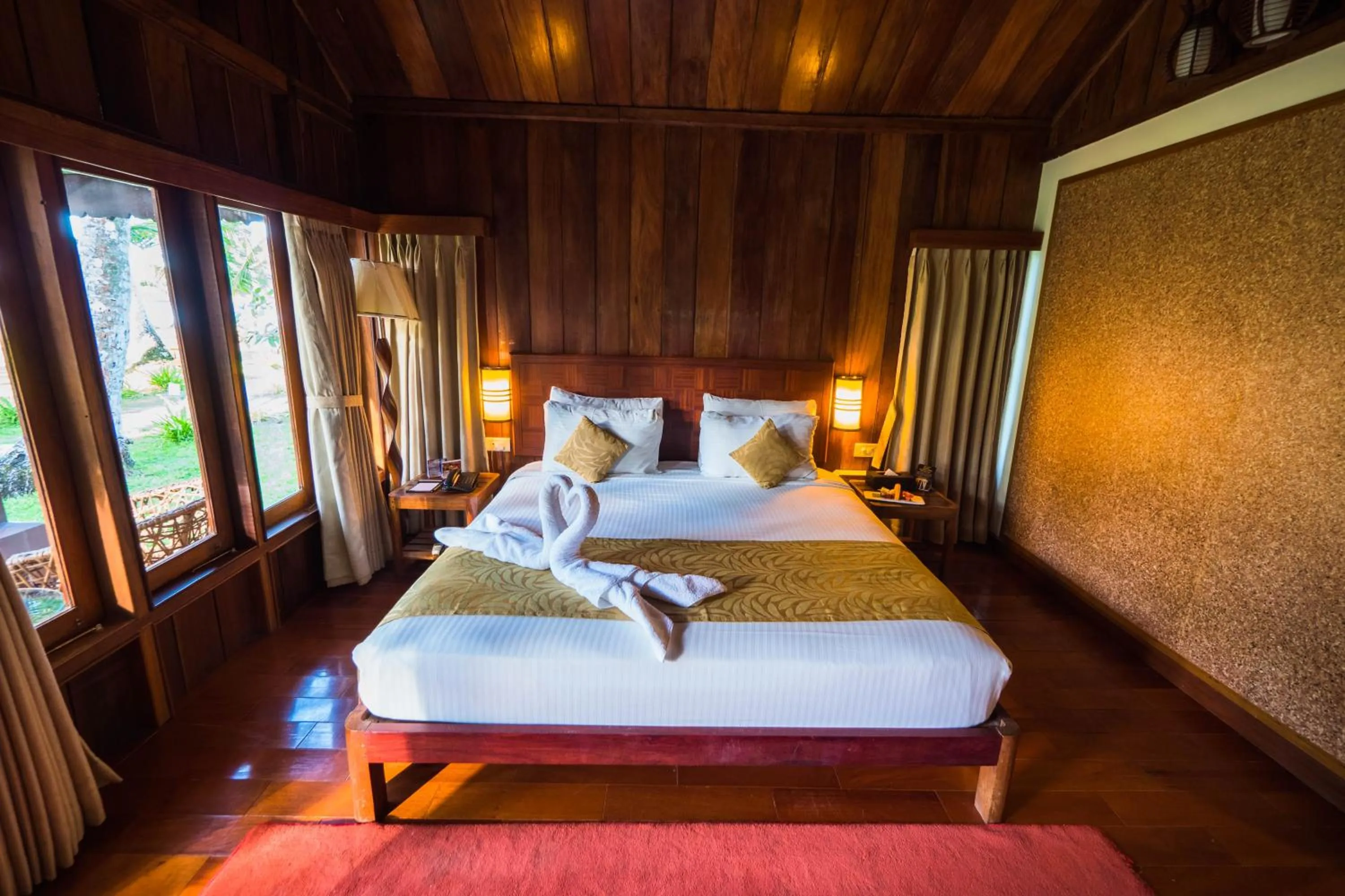 Bedroom, Bed in Sea Shell Resort & Spa, Havelock