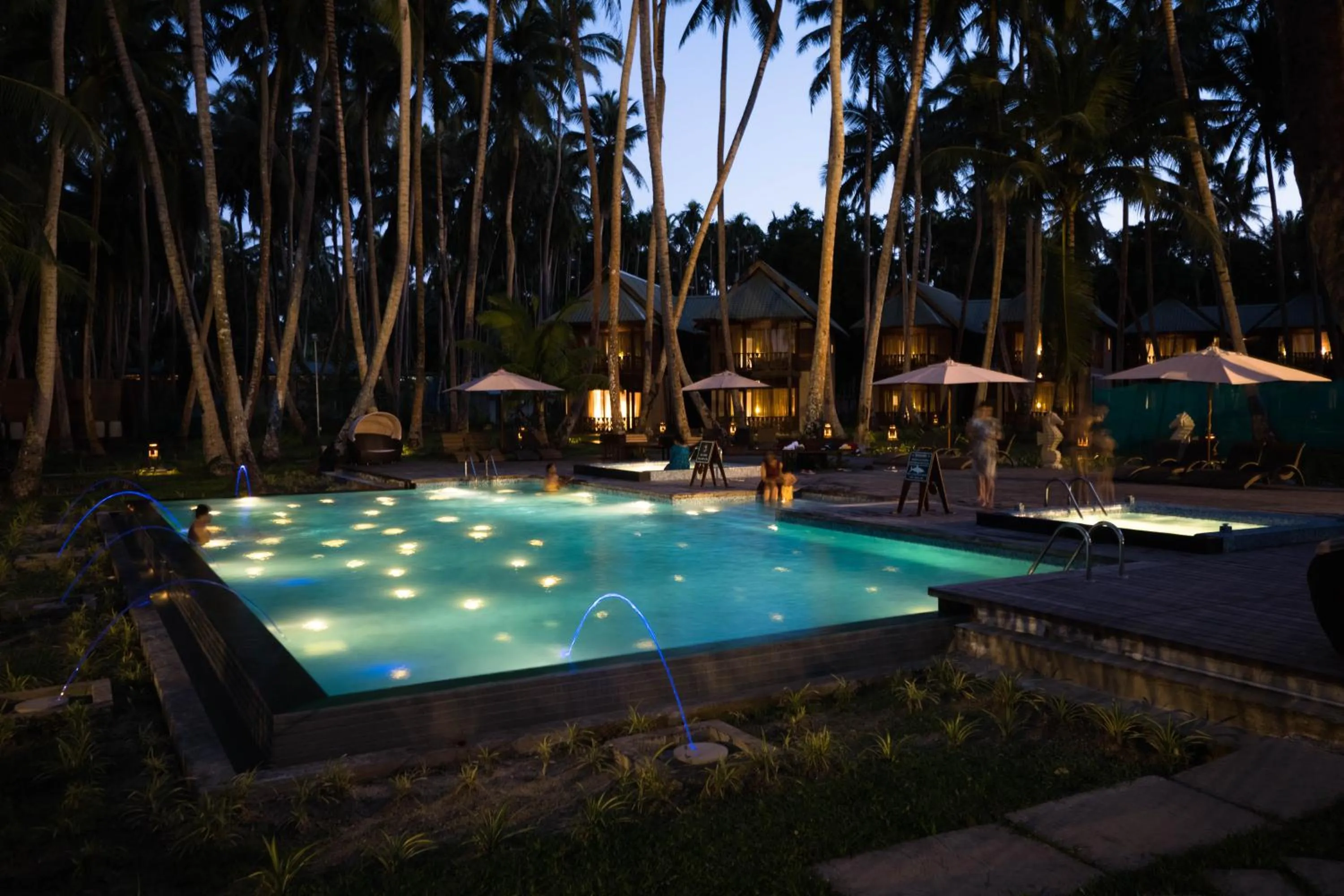 Swimming pool in Sea Shell Resort & Spa, Havelock