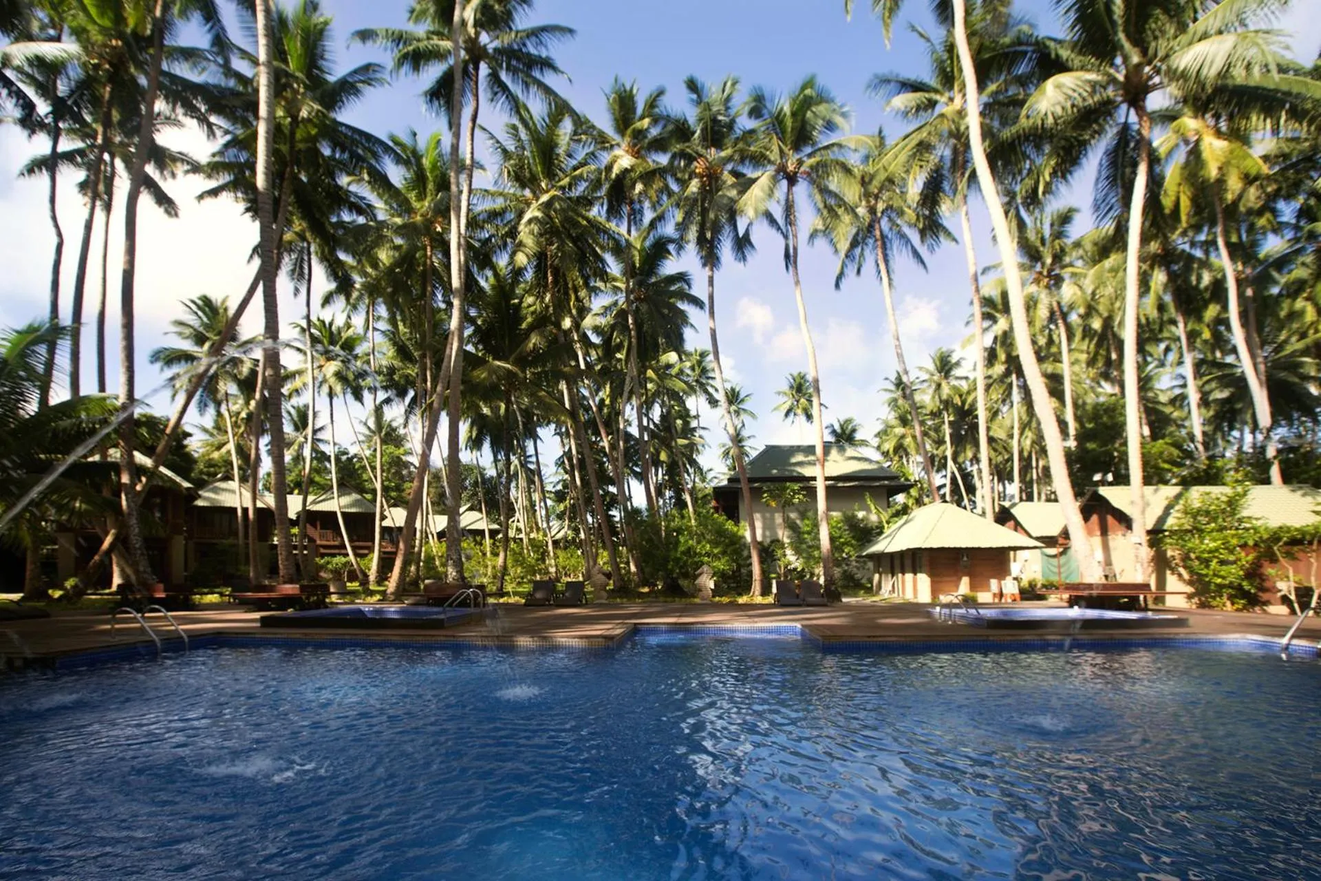 Swimming pool in Sea Shell Resort & Spa, Havelock