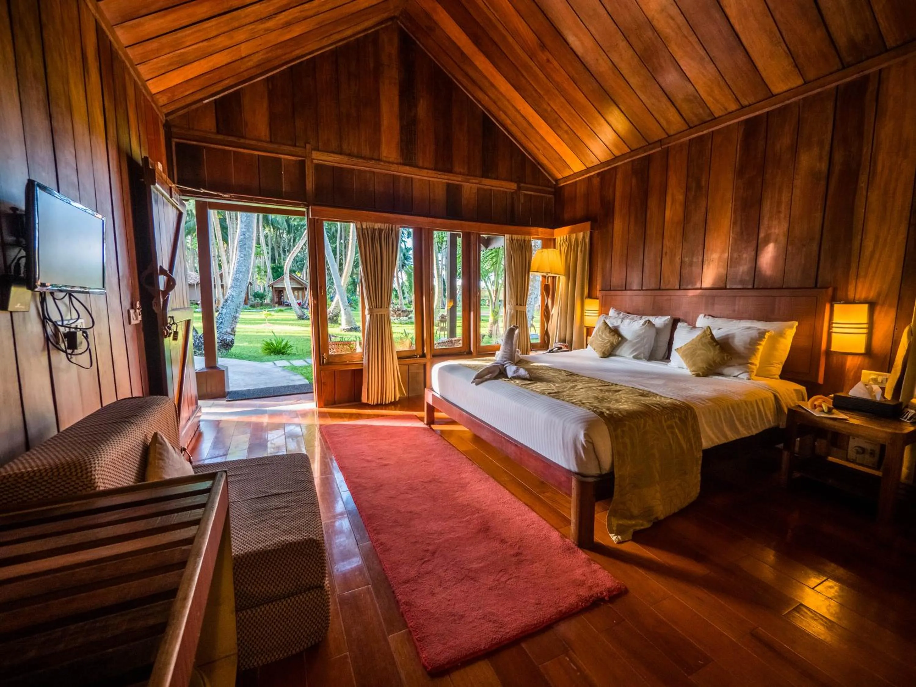 Photo of the whole room, Bed in Sea Shell Resort & Spa, Havelock