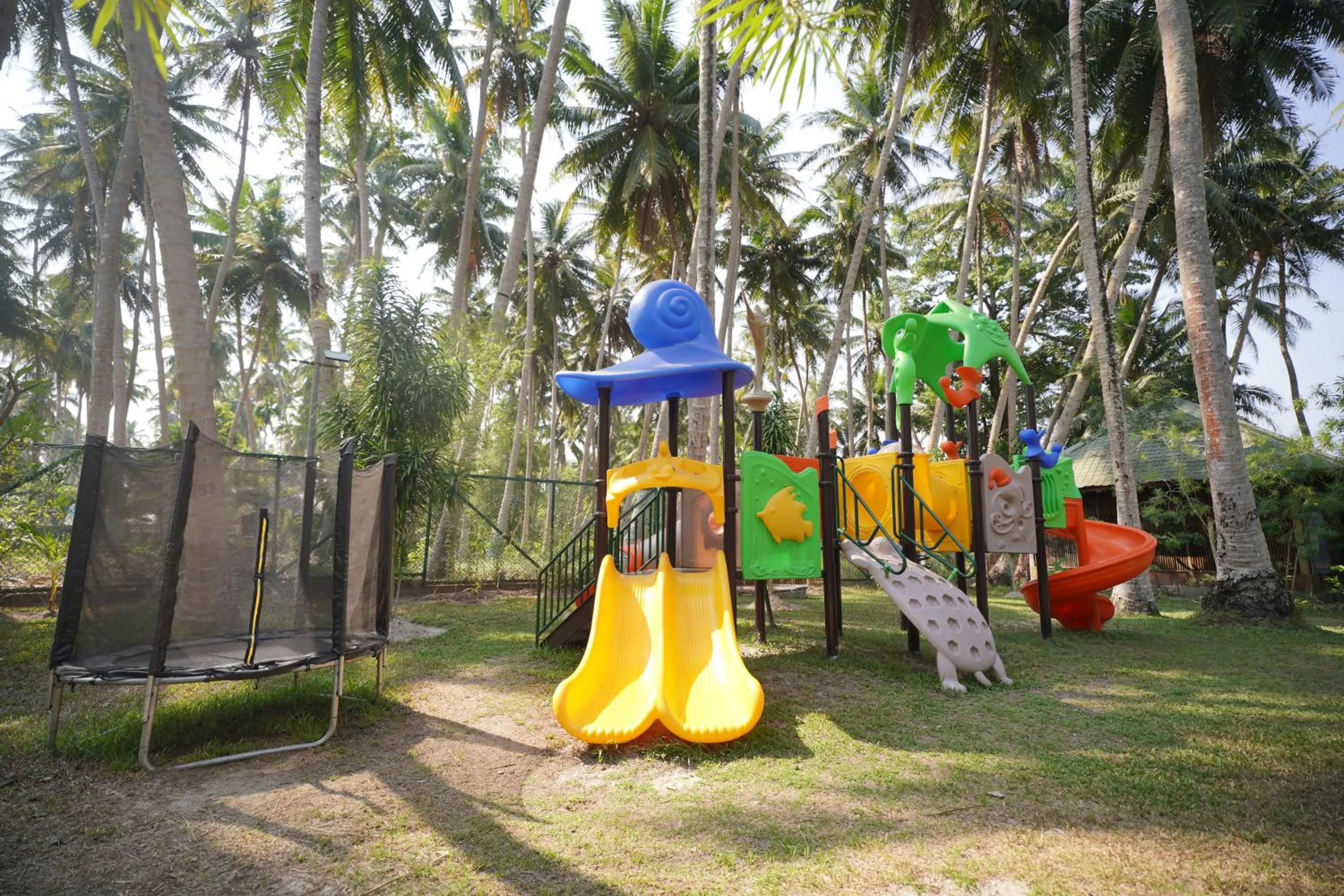 Children play ground in Sea Shell Resort & Spa, Havelock