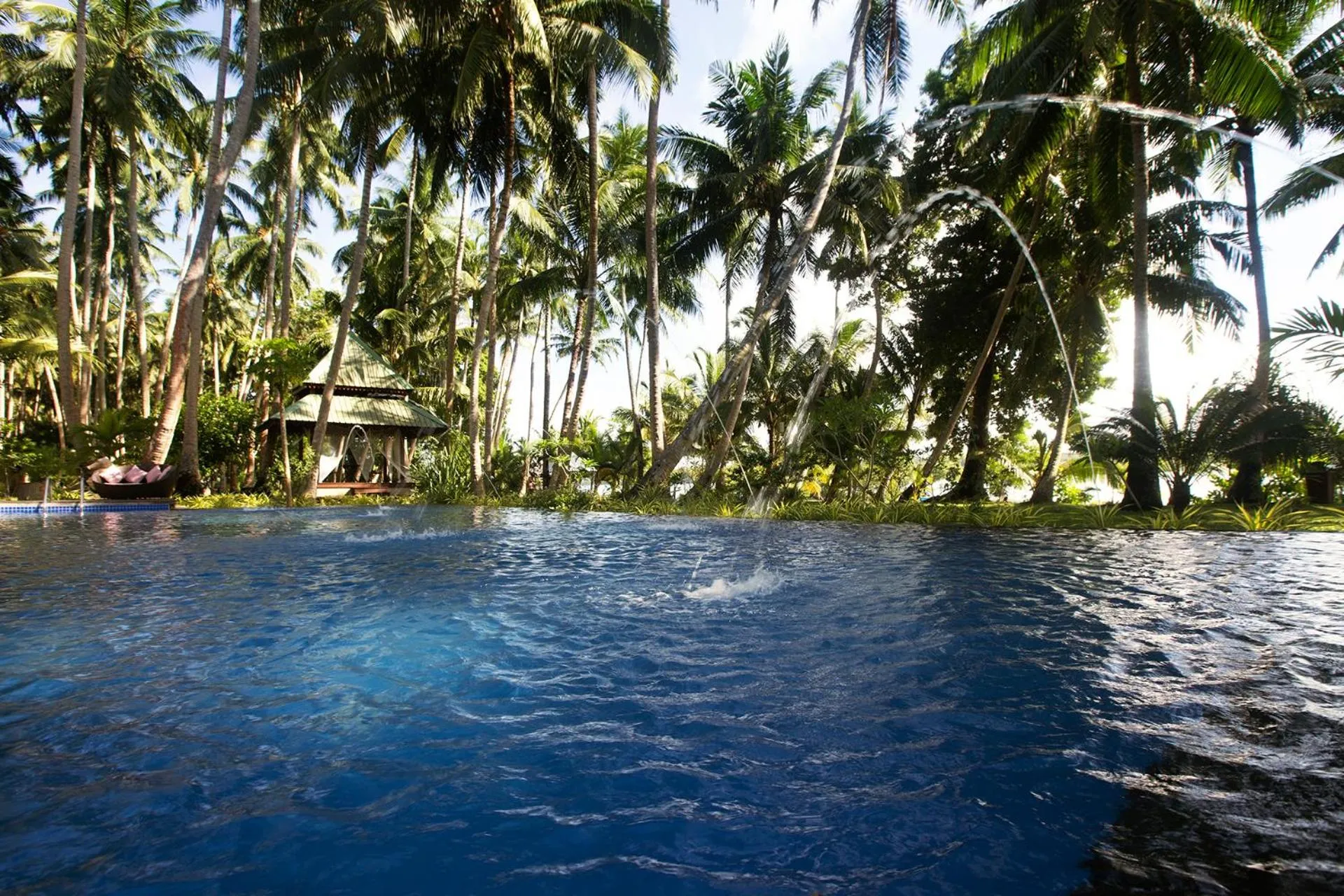 Swimming pool in Sea Shell Resort & Spa, Havelock