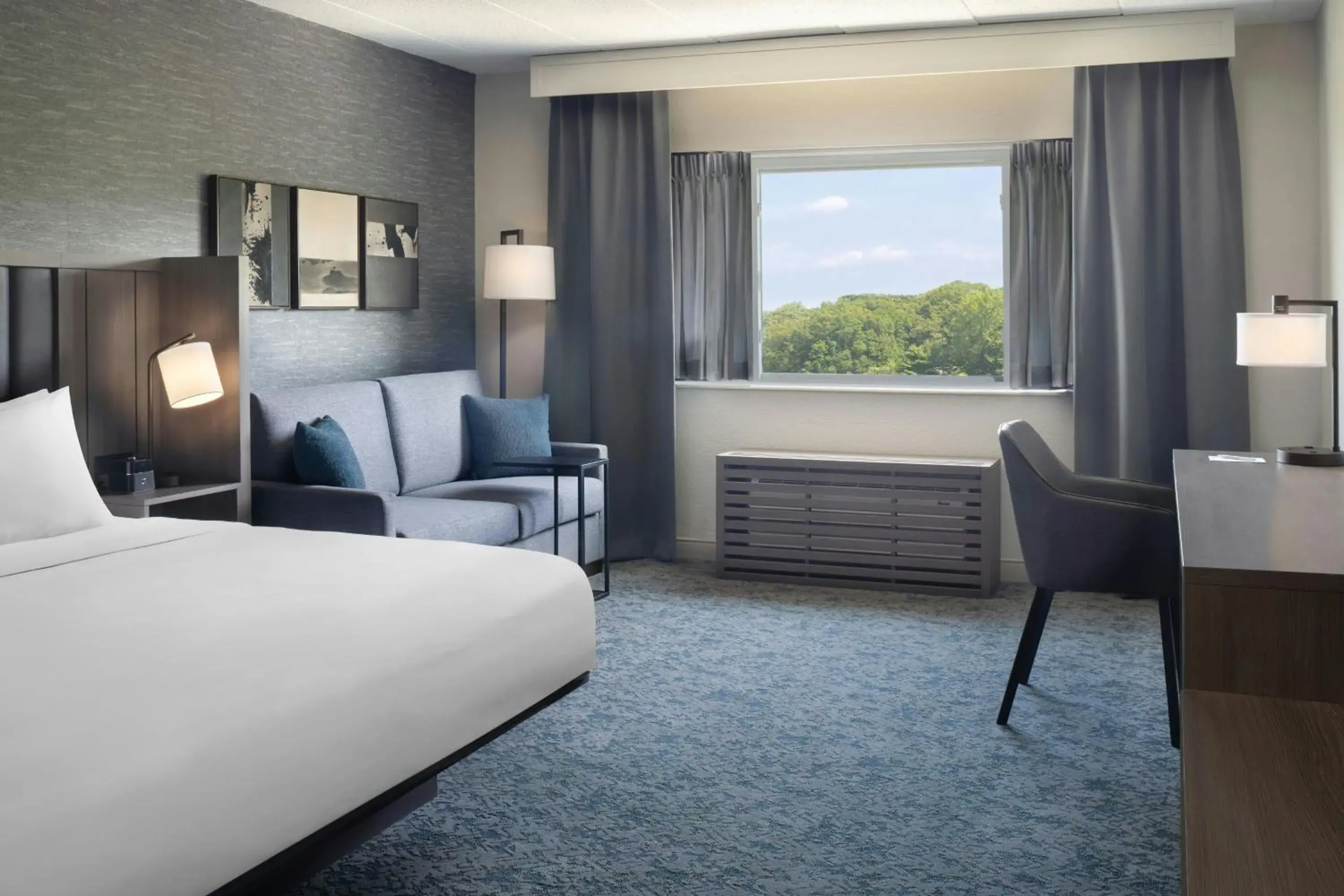 Traditional King Room with Adapted Tub - Mobility and Hearing Accessible in Sheraton Framingham Hotel & Conference Center Traditional King Room with Adapted Tub - Mobility and Hearing Accessible in Sheraton Framingham Hotel & Conference Center