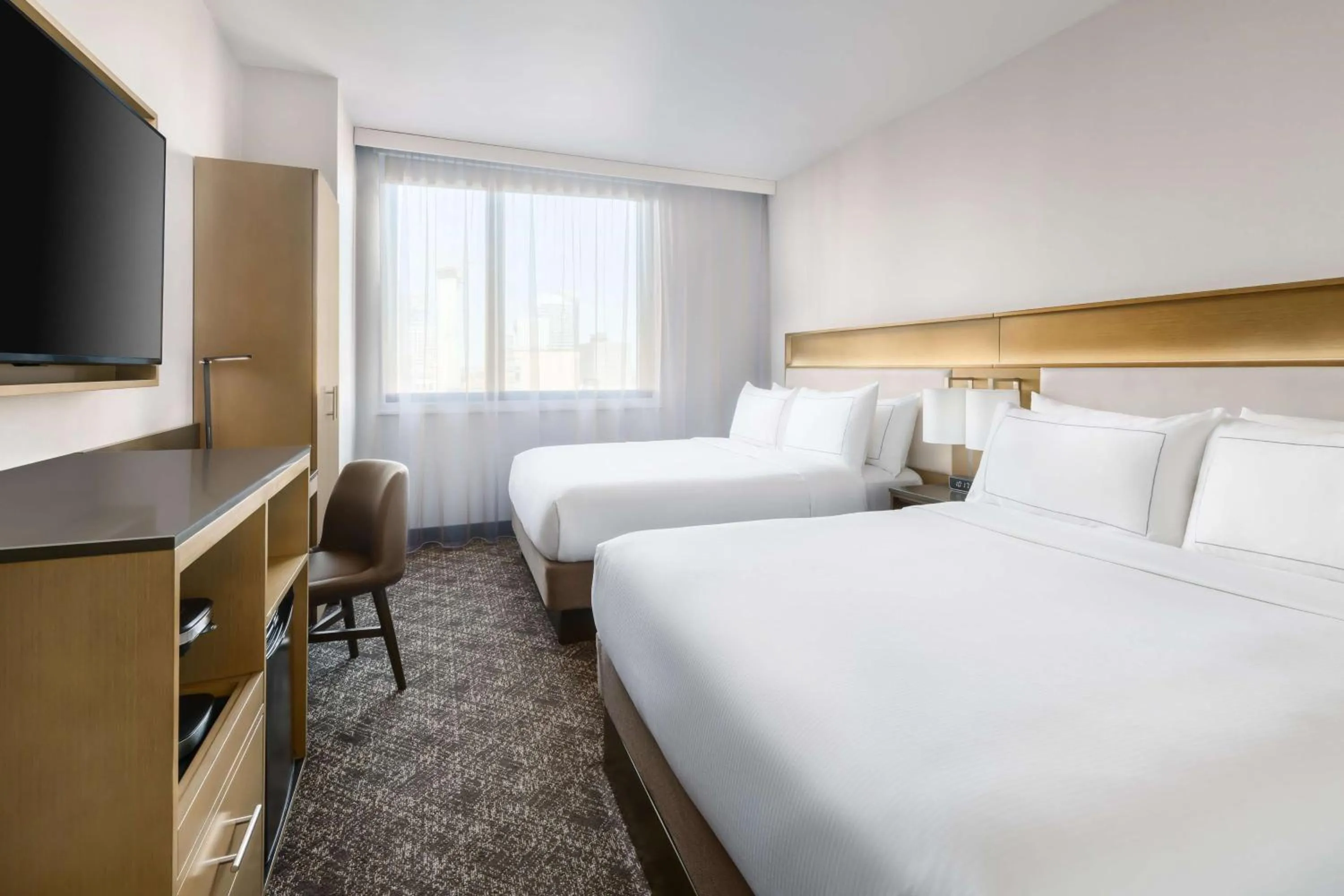 Bed in DoubleTree by Hilton New York Times Square South