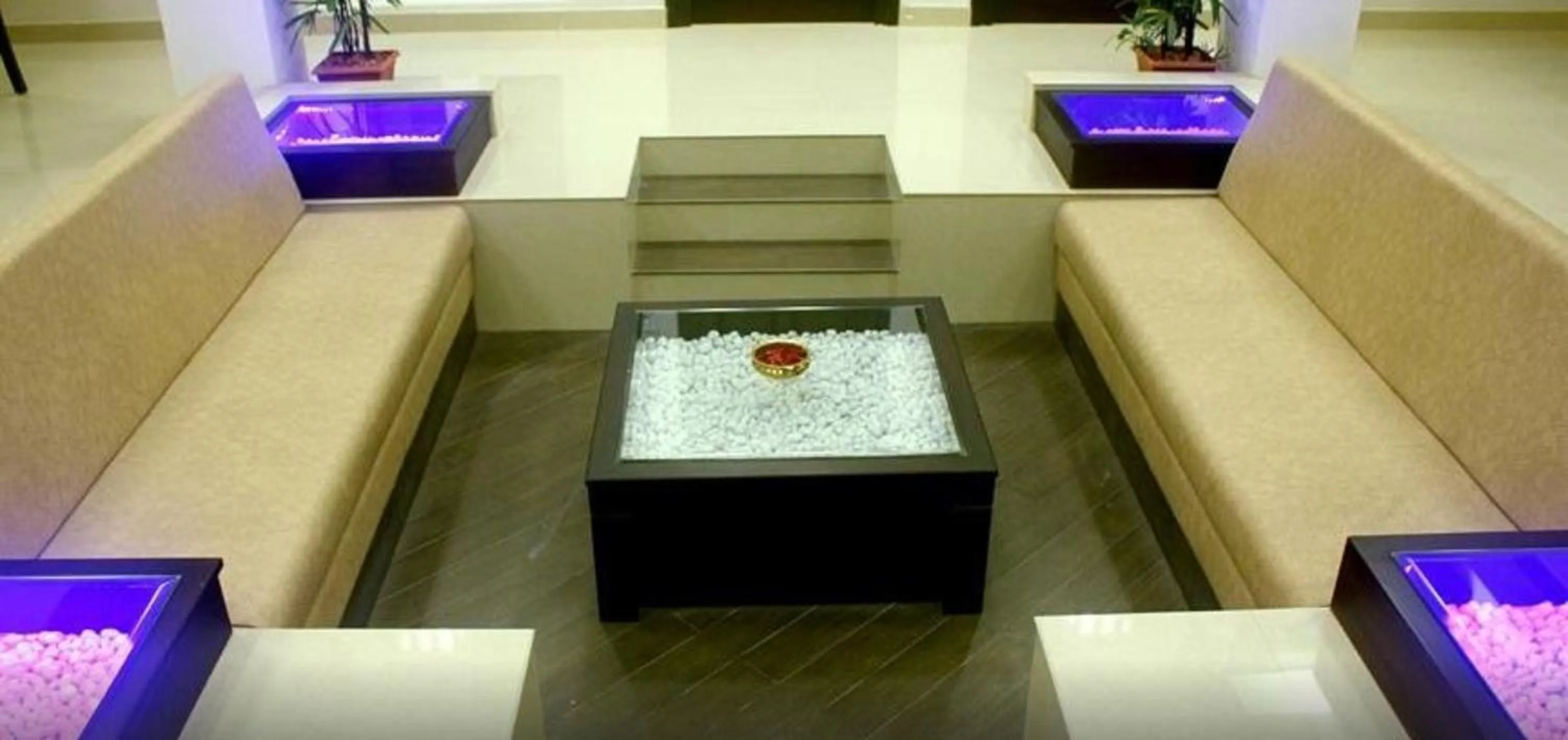 Seating area in Fort Abode