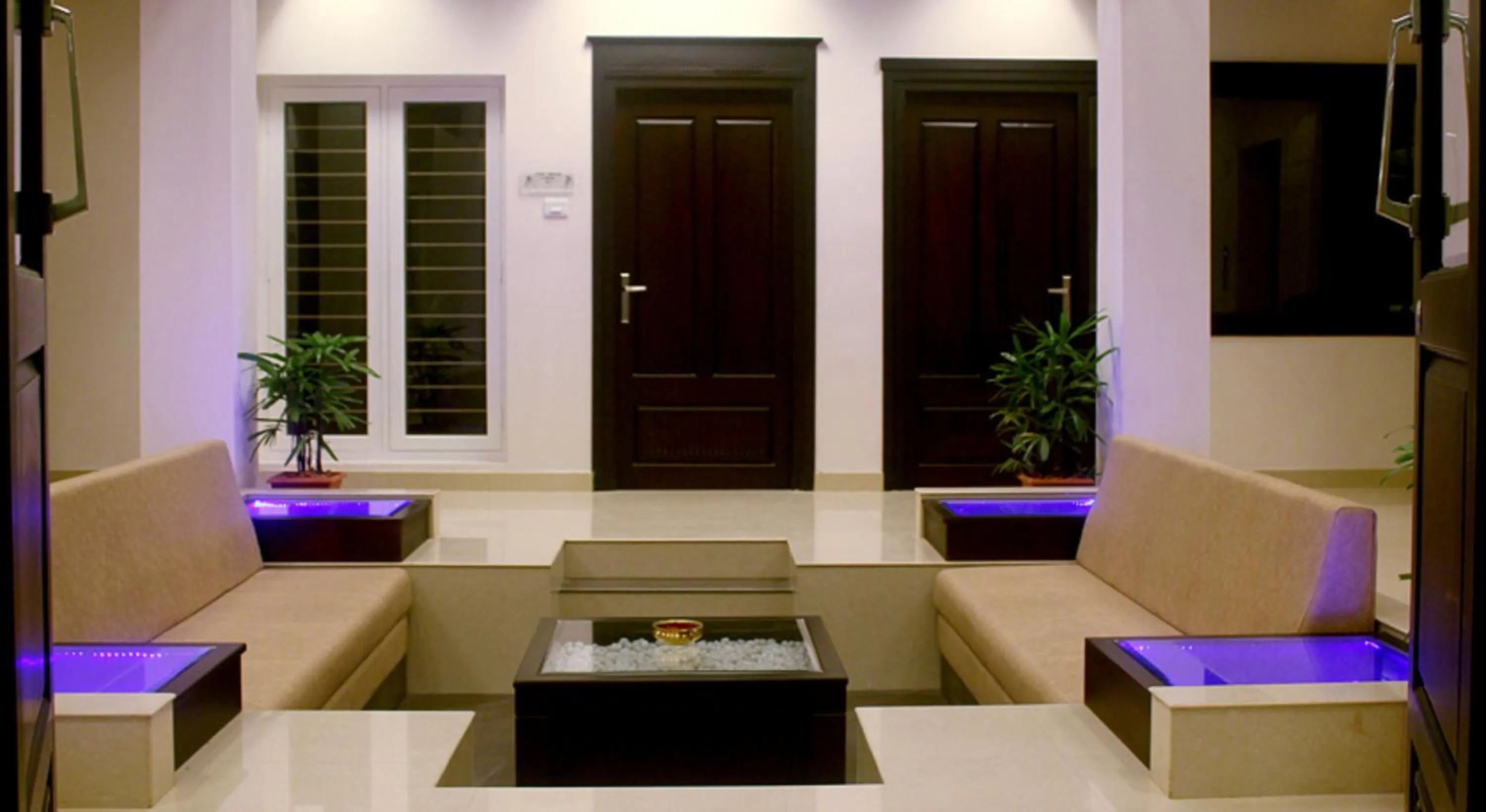 Seating area in Fort Abode