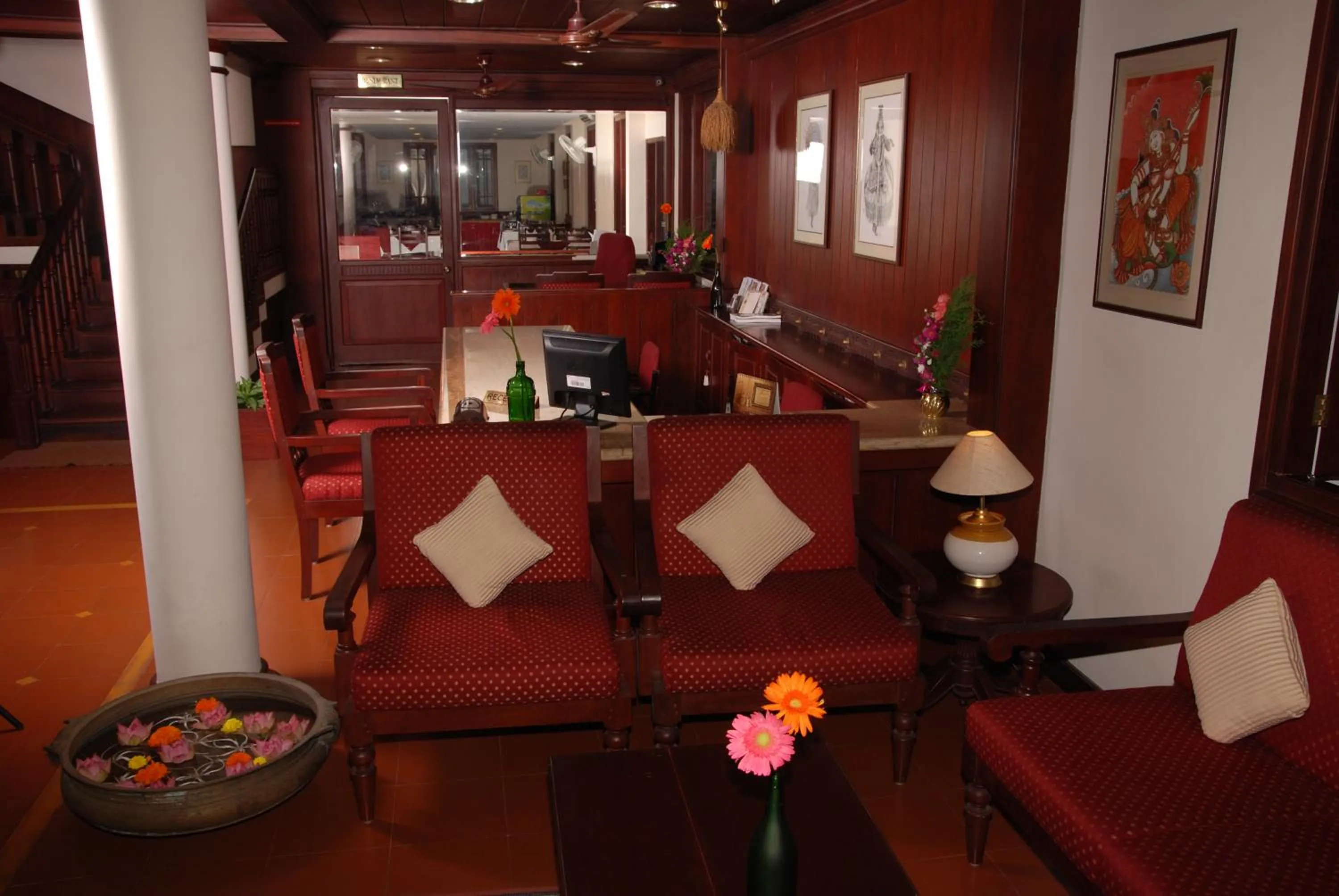 Lobby or reception in Hotel Arches