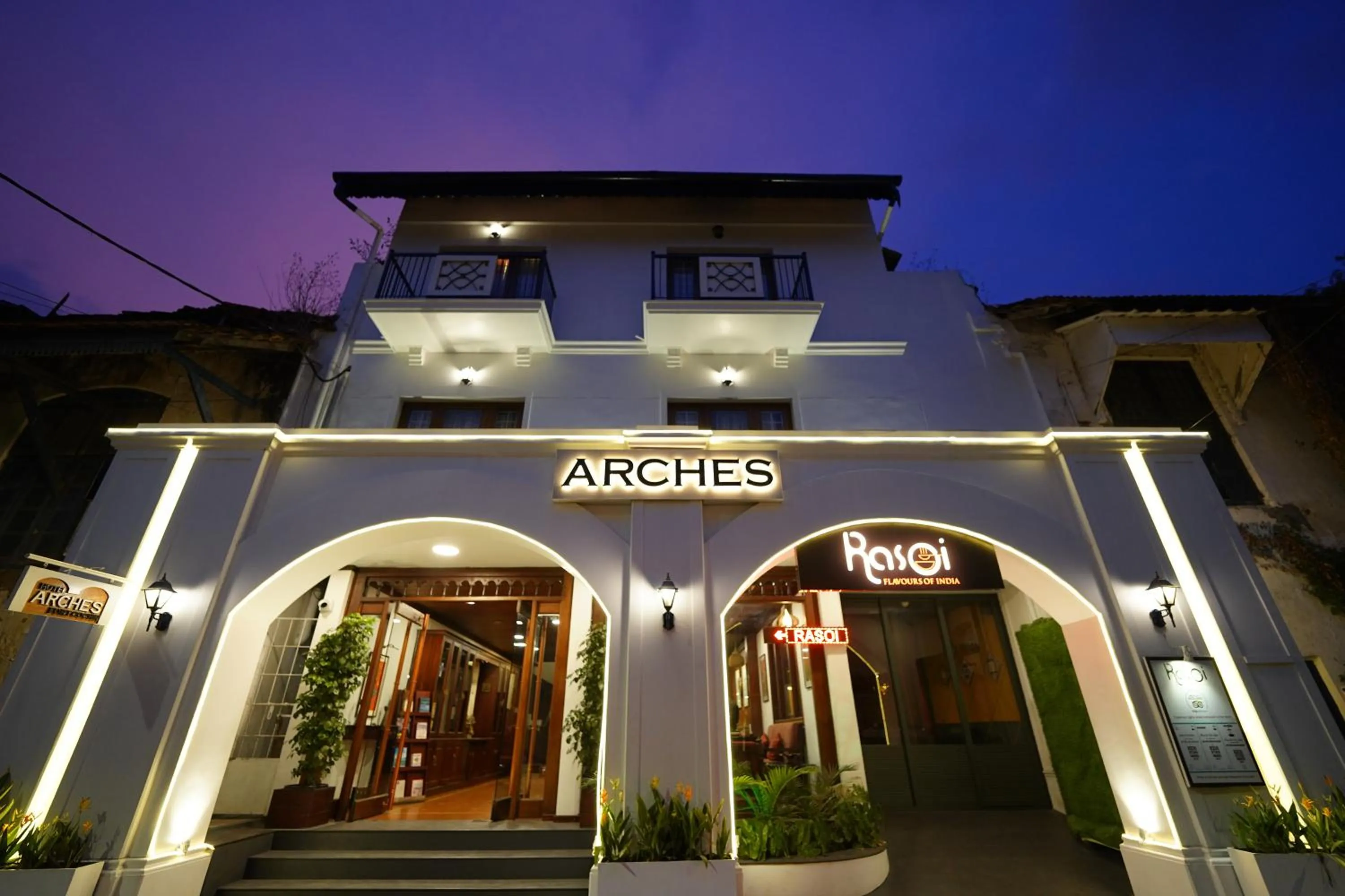 Property building in Hotel Arches