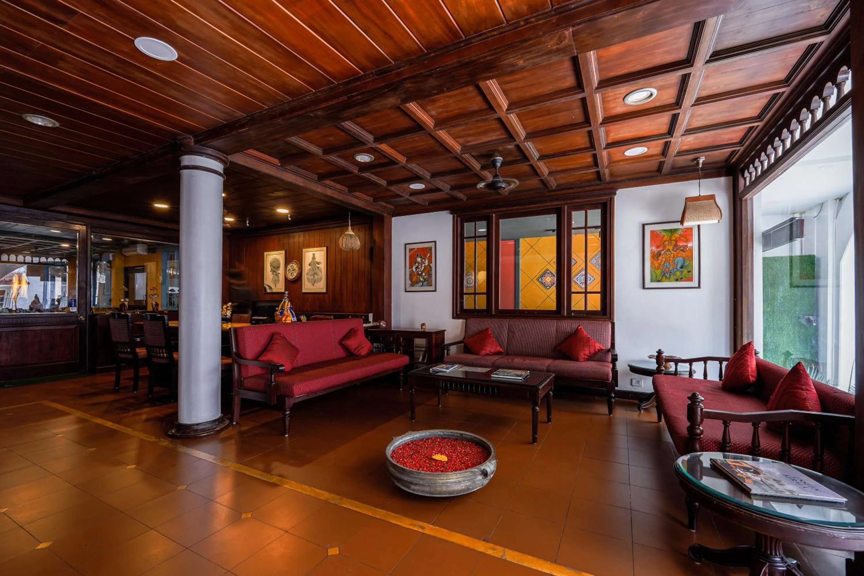 Lobby or reception in Hotel Arches