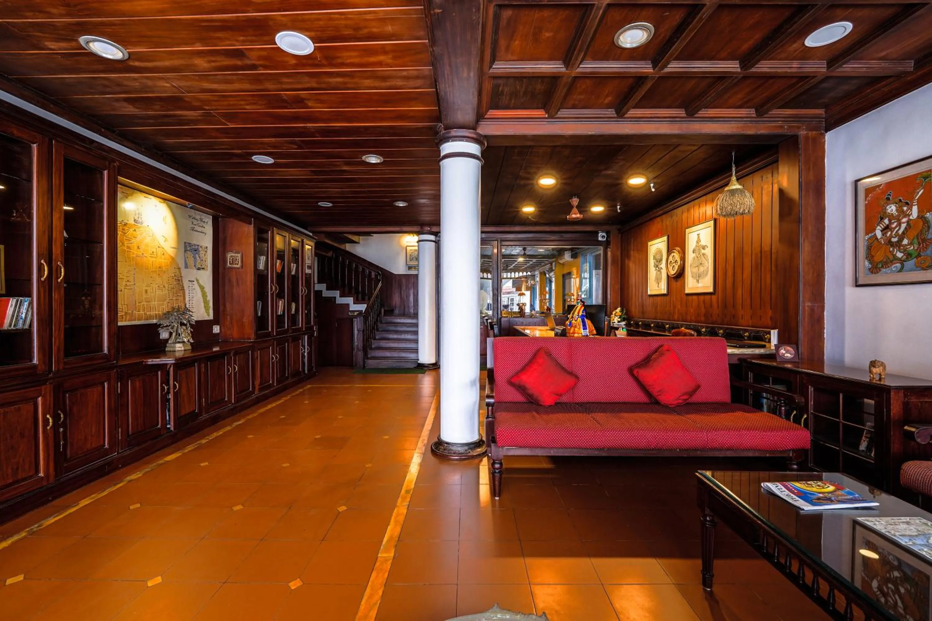 Lobby or reception in Hotel Arches