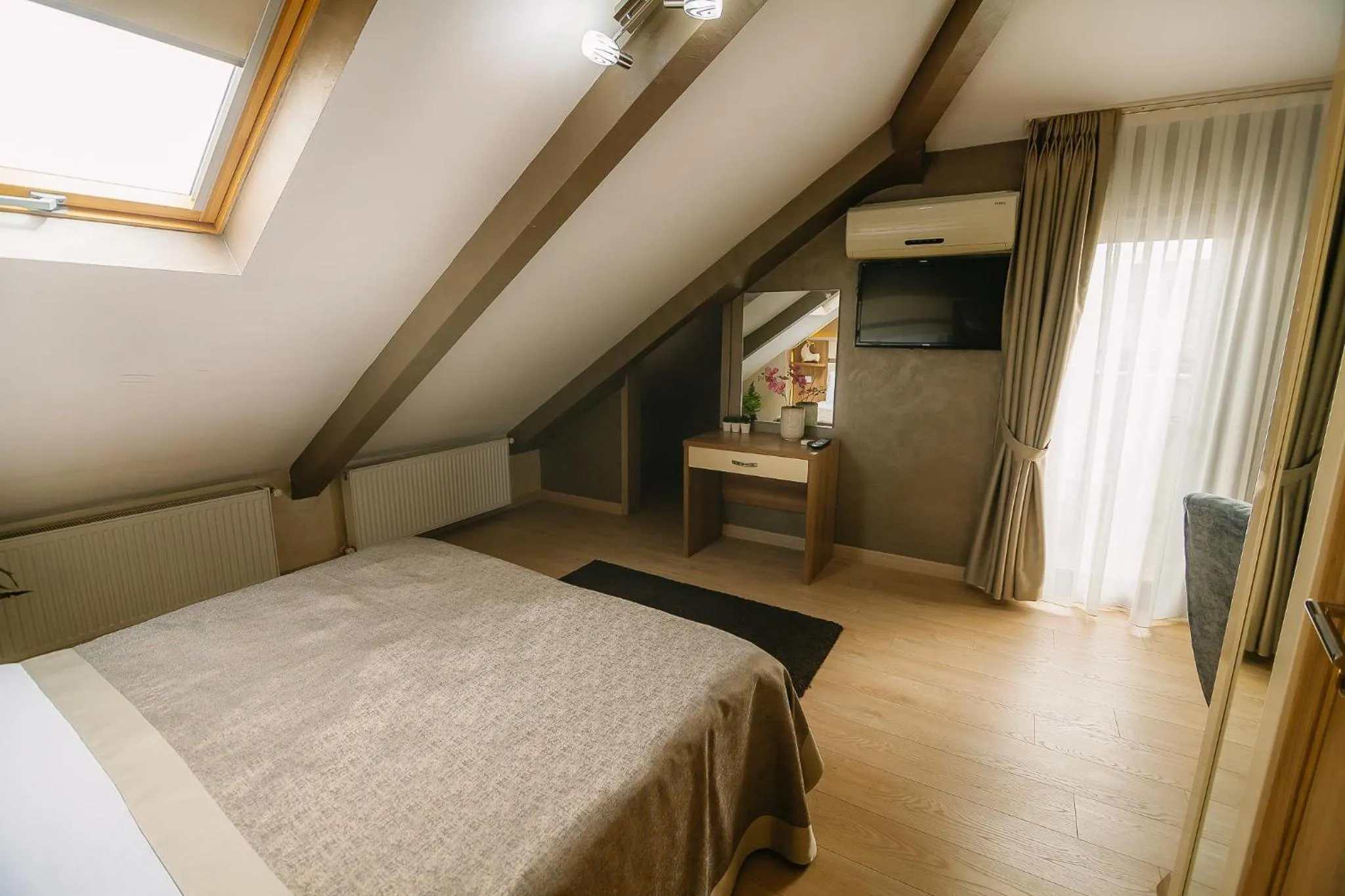 Bed in Kavalalı Suites