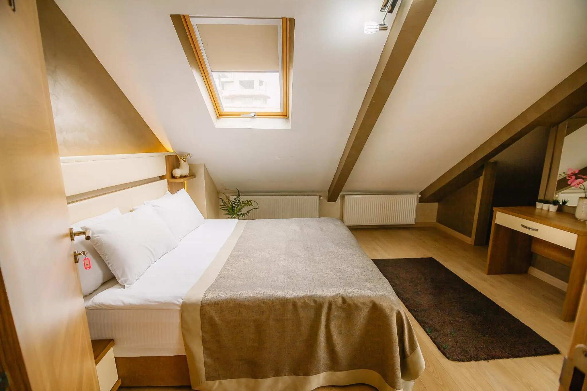 Bed in Kavalalı Suites