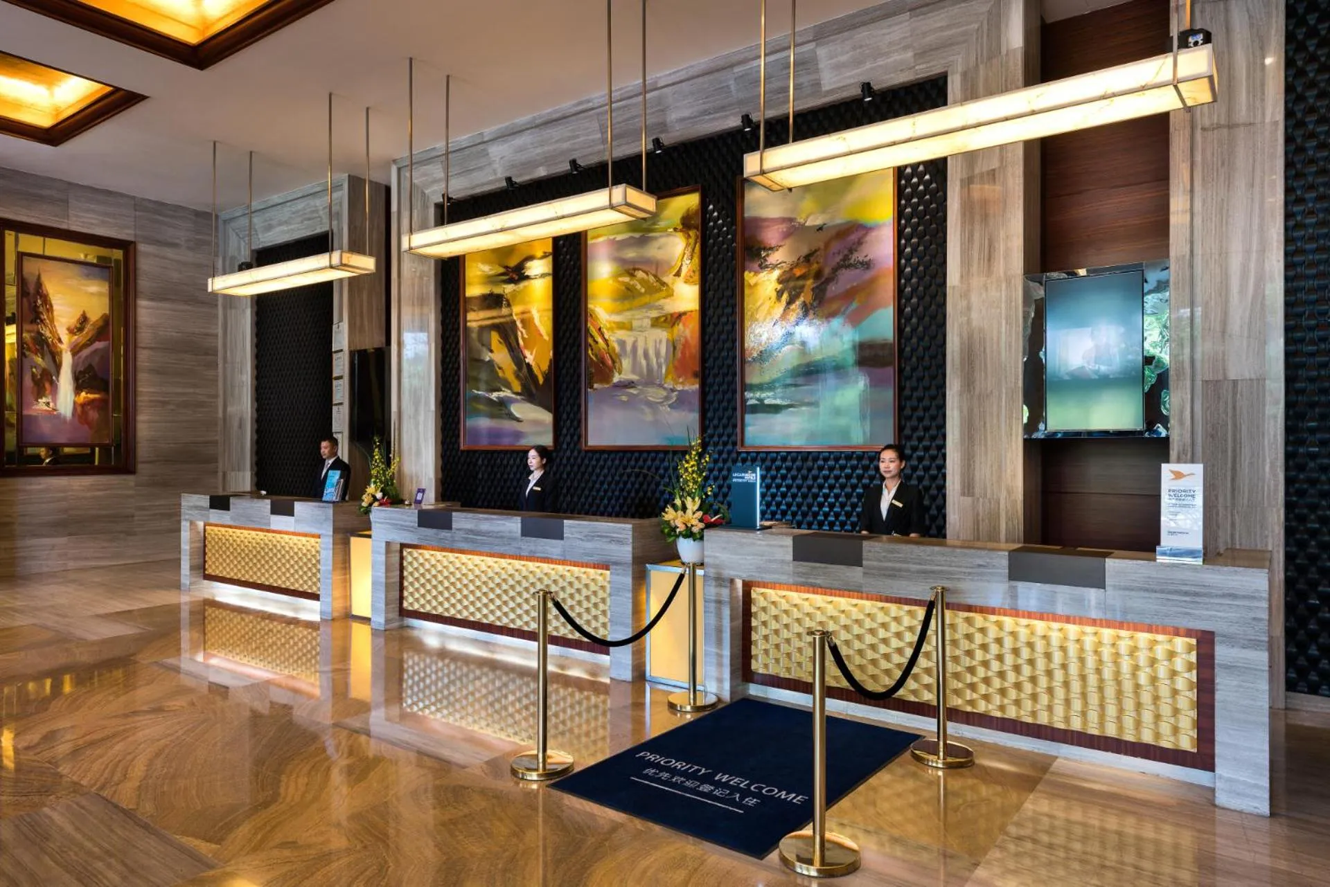 Lobby or reception in Grand Mercure Xiamen Downtown-Free Welcome Fruit & Metro Station