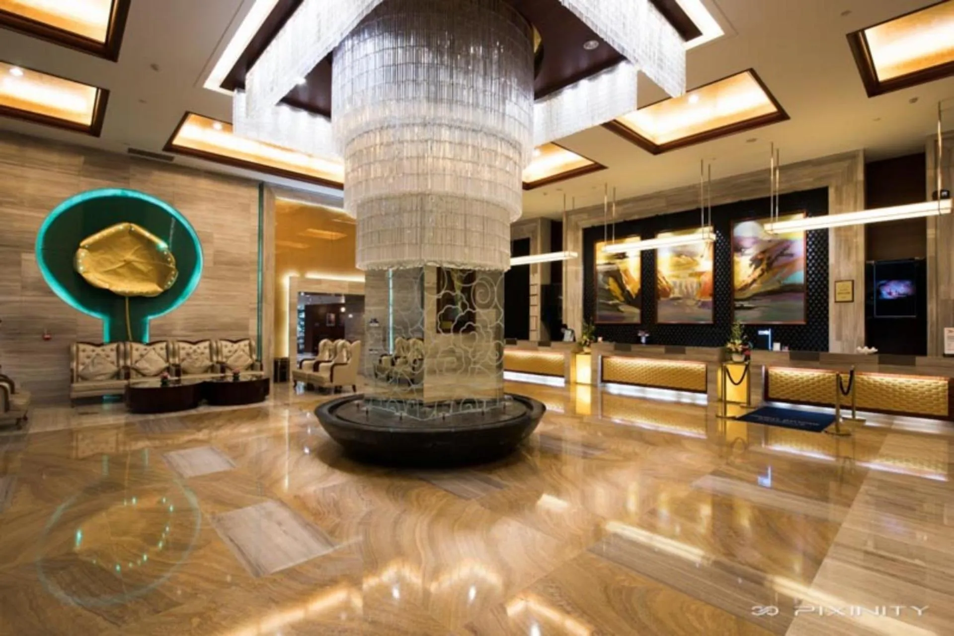 Lobby or reception in Grand Mercure Xiamen Downtown-Free Welcome Fruit & Metro Station