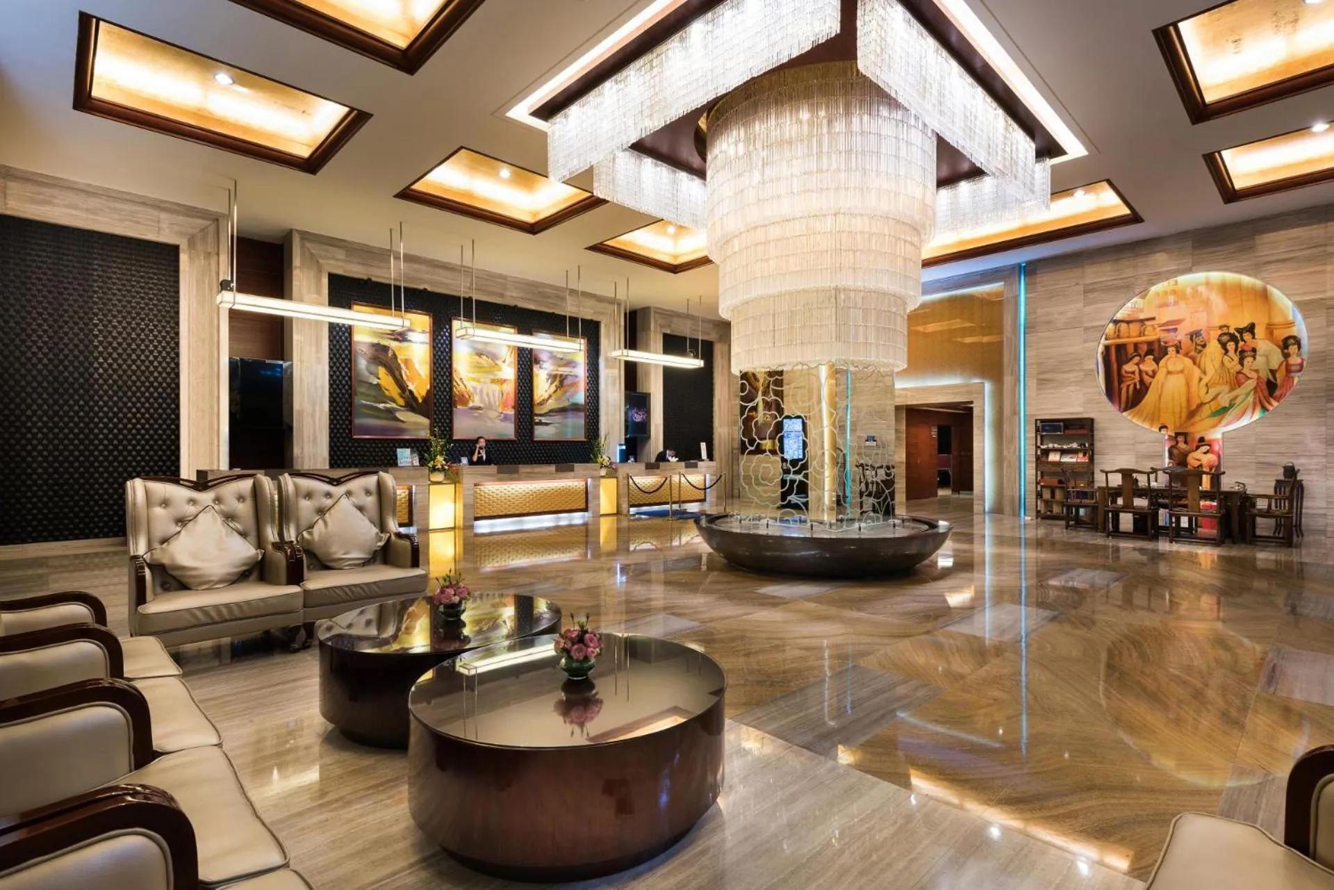 Lobby or reception in Grand Mercure Xiamen Downtown-Free Welcome Fruit & Metro Station