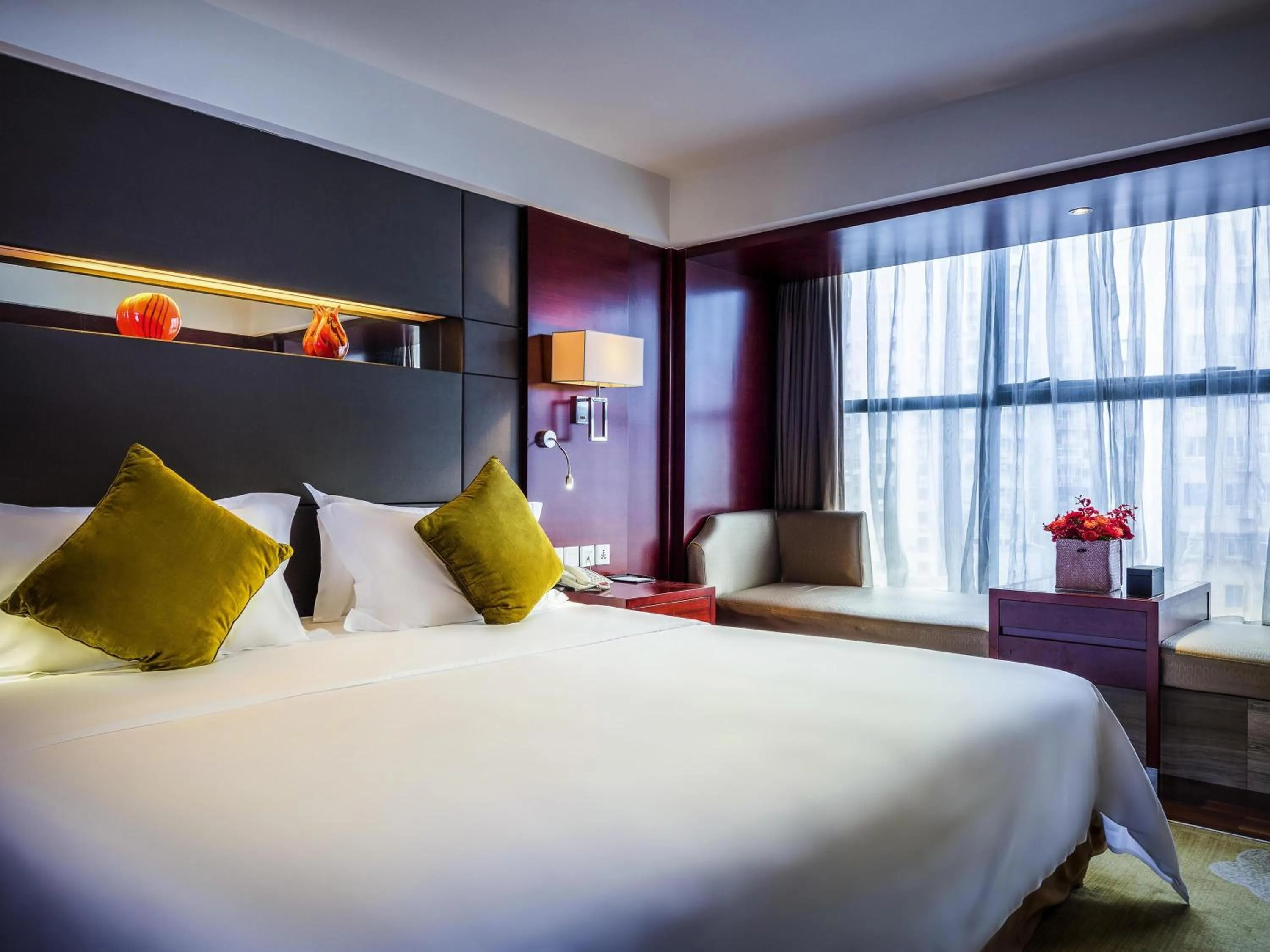 Bedroom, Bed in Grand Mercure Xiamen Downtown-Free Welcome Fruit & Metro Station