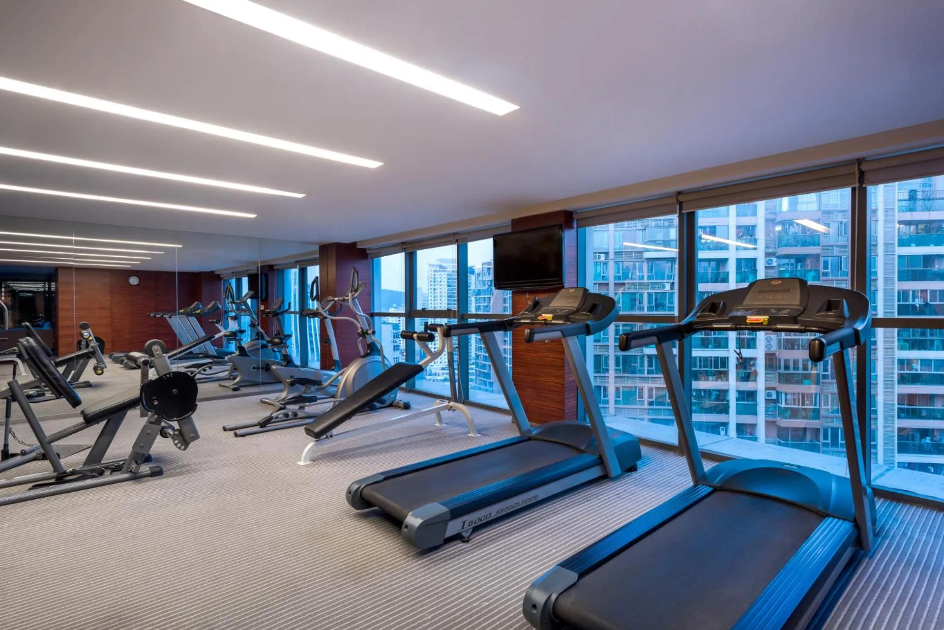 Fitness centre/facilities in Grand Mercure Xiamen Downtown-Free Welcome Fruit & Metro Station