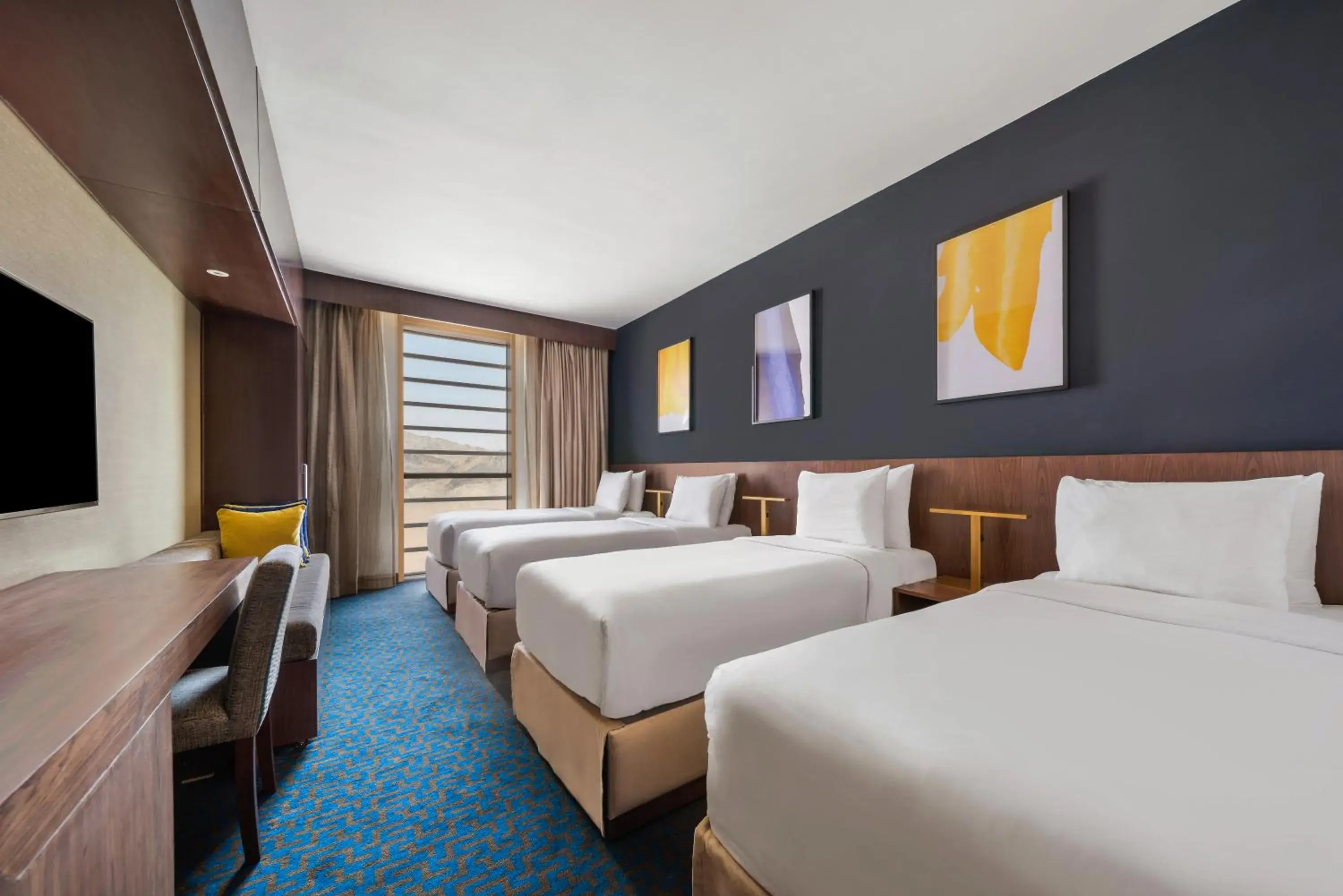 Deluxe Quadruple Room - Smoking in voco Makkah an IHG Hotel Deluxe Quadruple Room - Smoking in voco Makkah an IHG Hotel