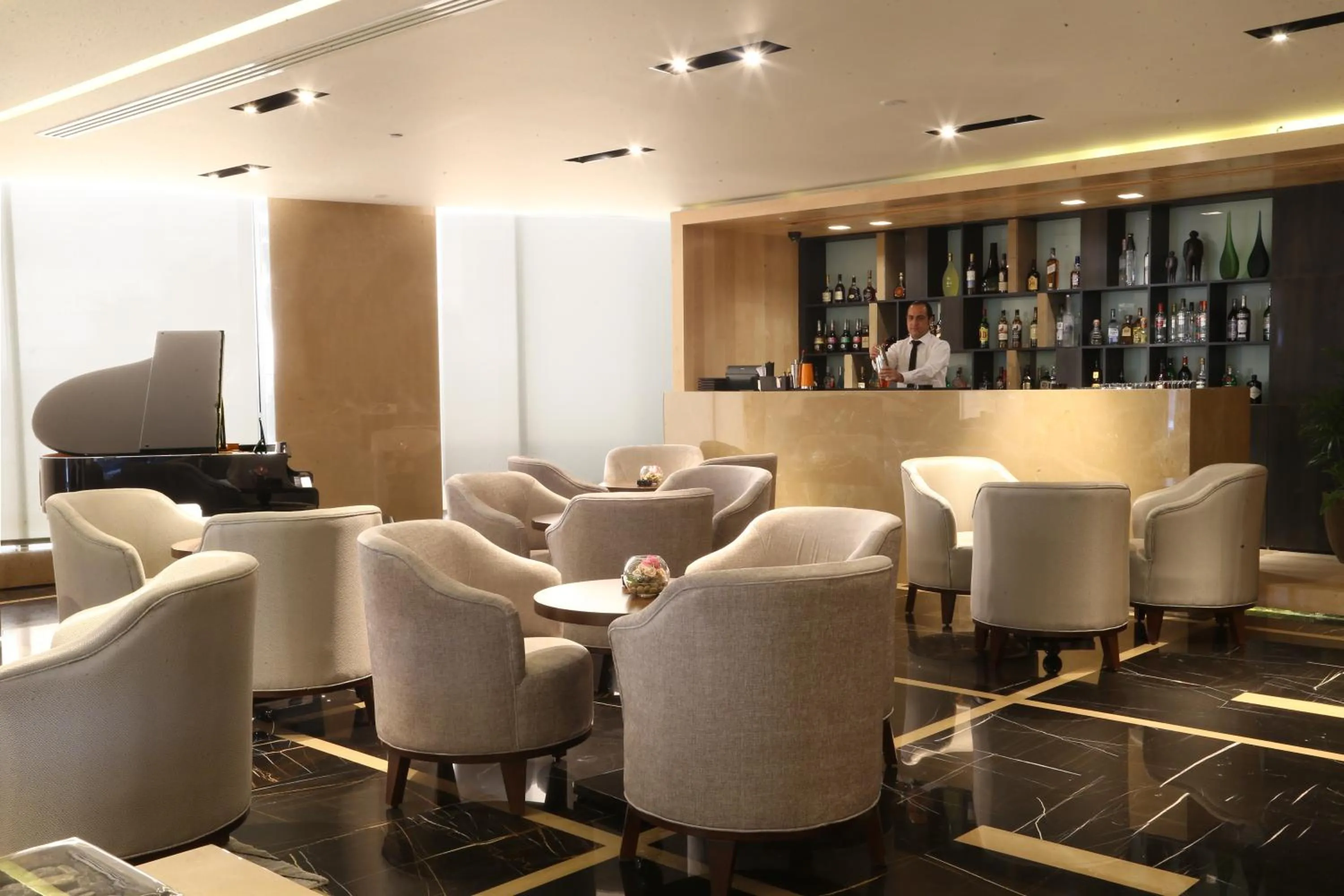 Lounge or bar in Lancaster Plaza Beirut