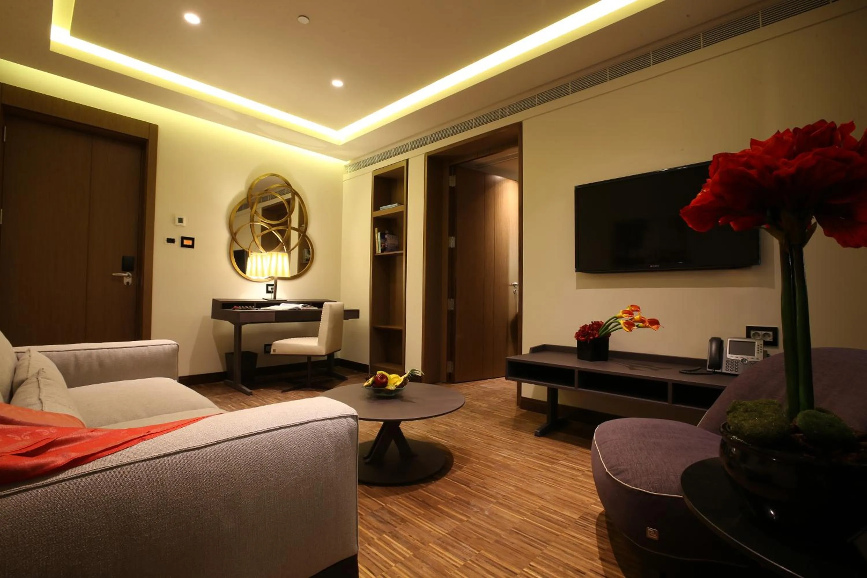 Living room in Lancaster Plaza Beirut