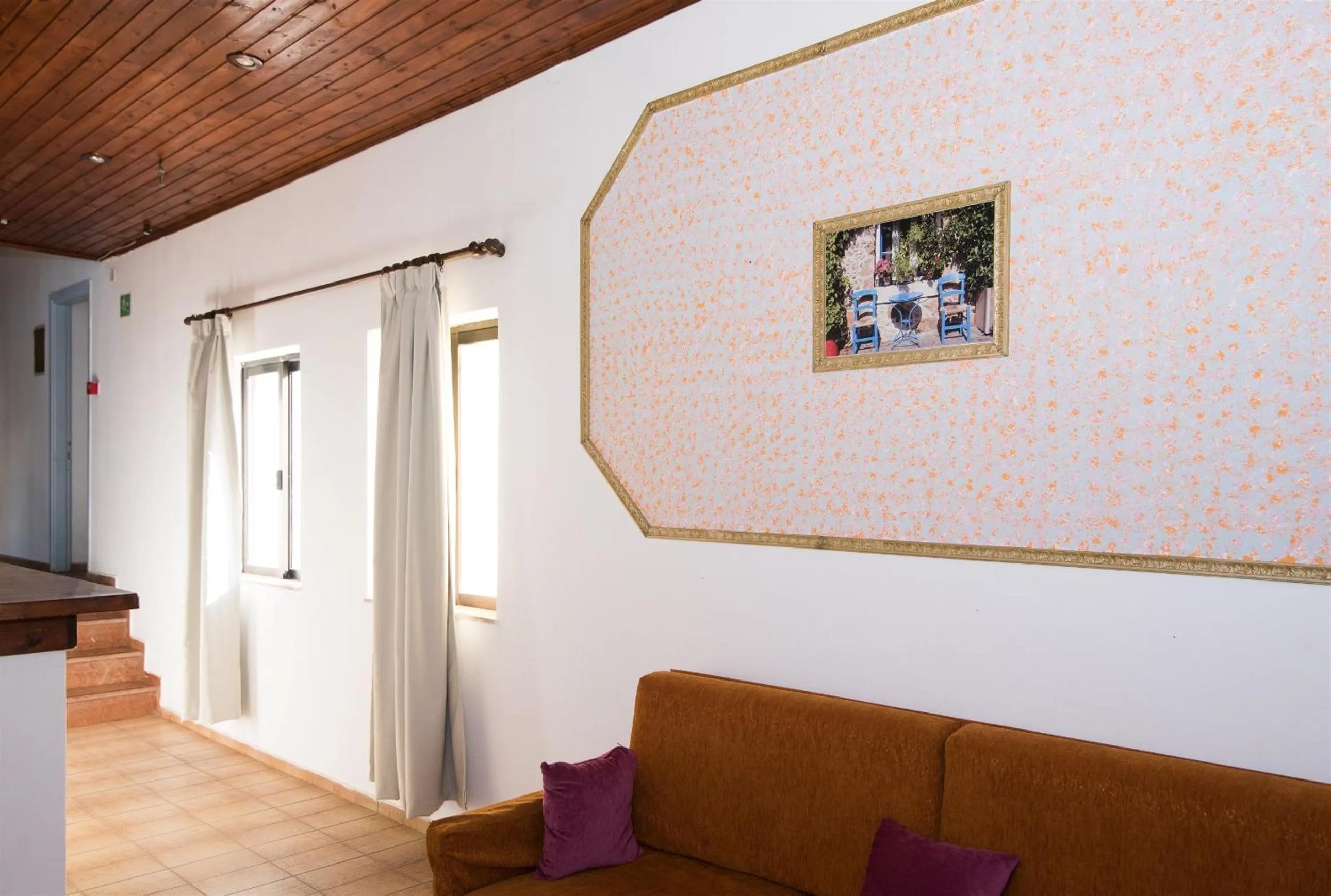 Lobby or reception in Minoa Hotel