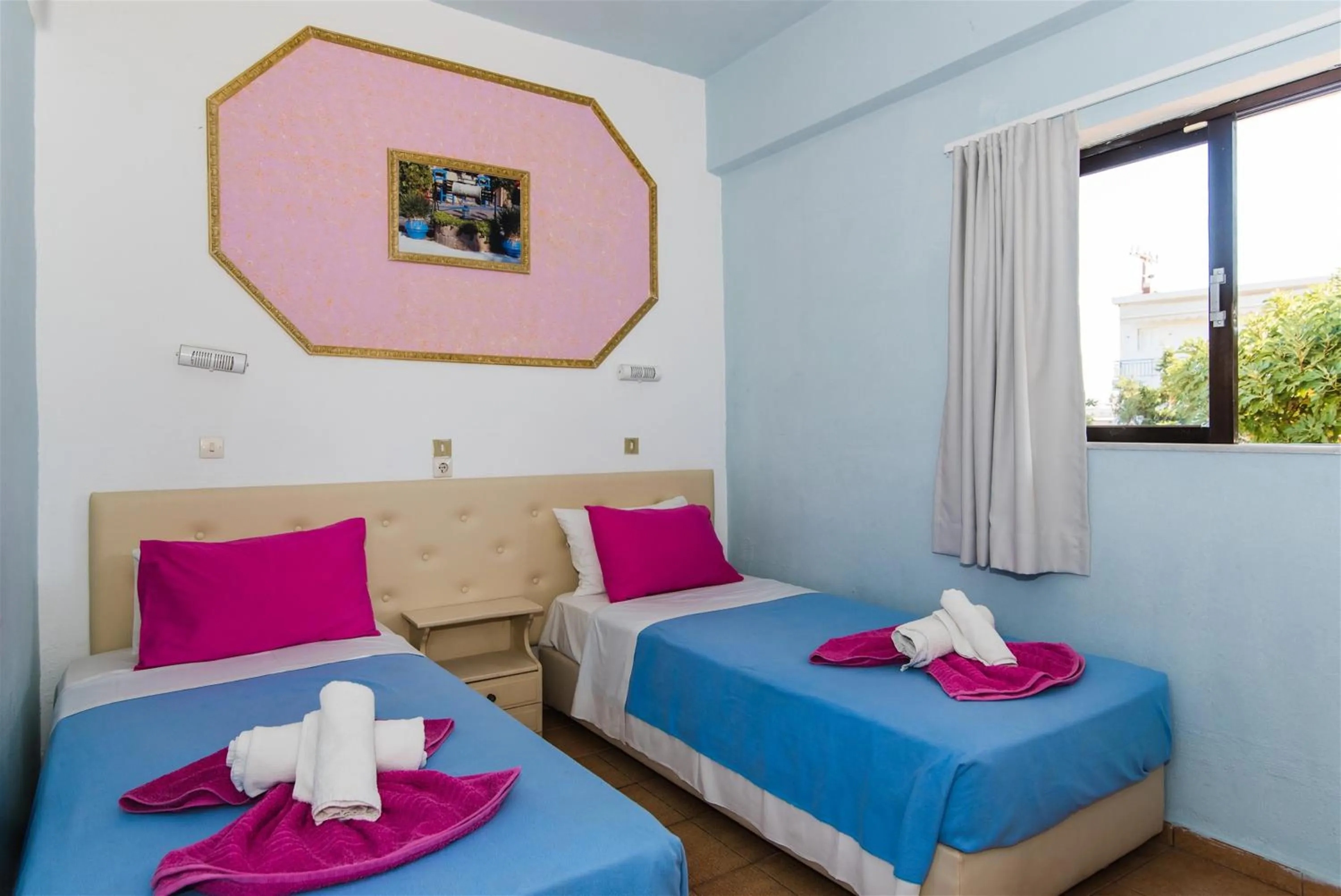 Bedroom in Minoa Hotel