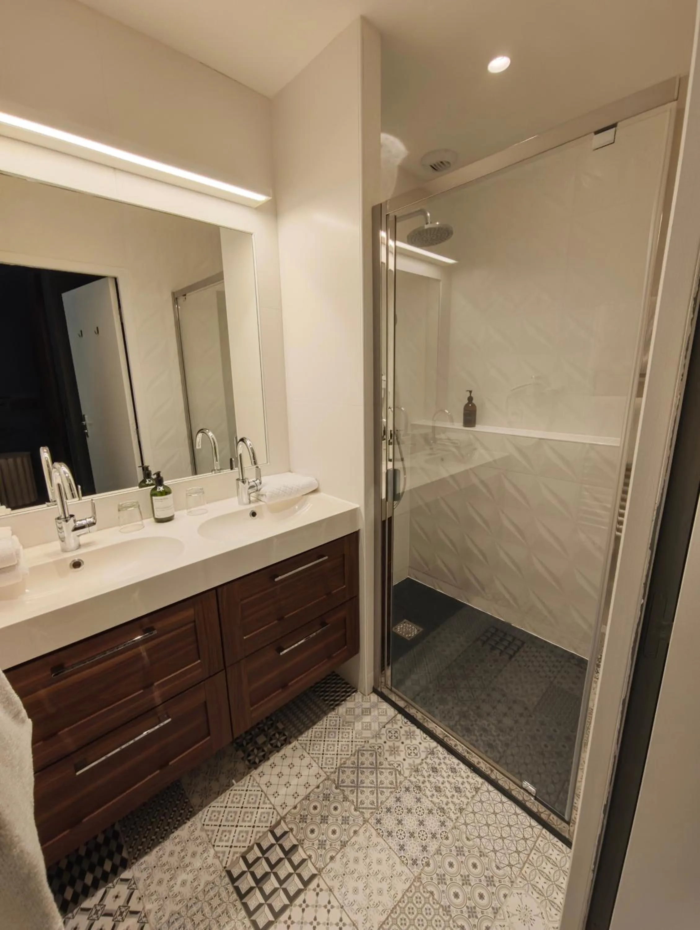 Bathroom in Hotel des Eaux