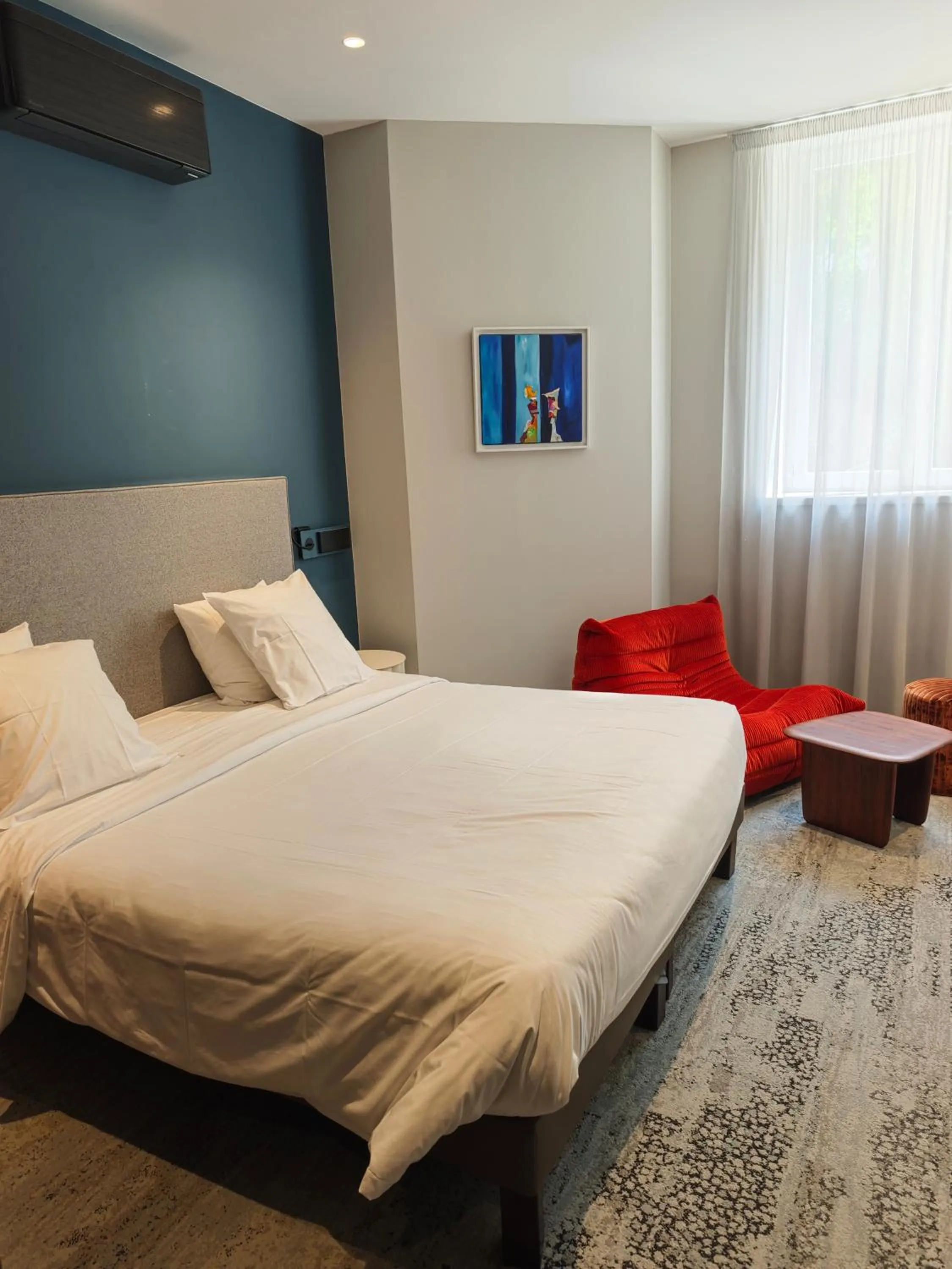 Bed in Hotel des Eaux