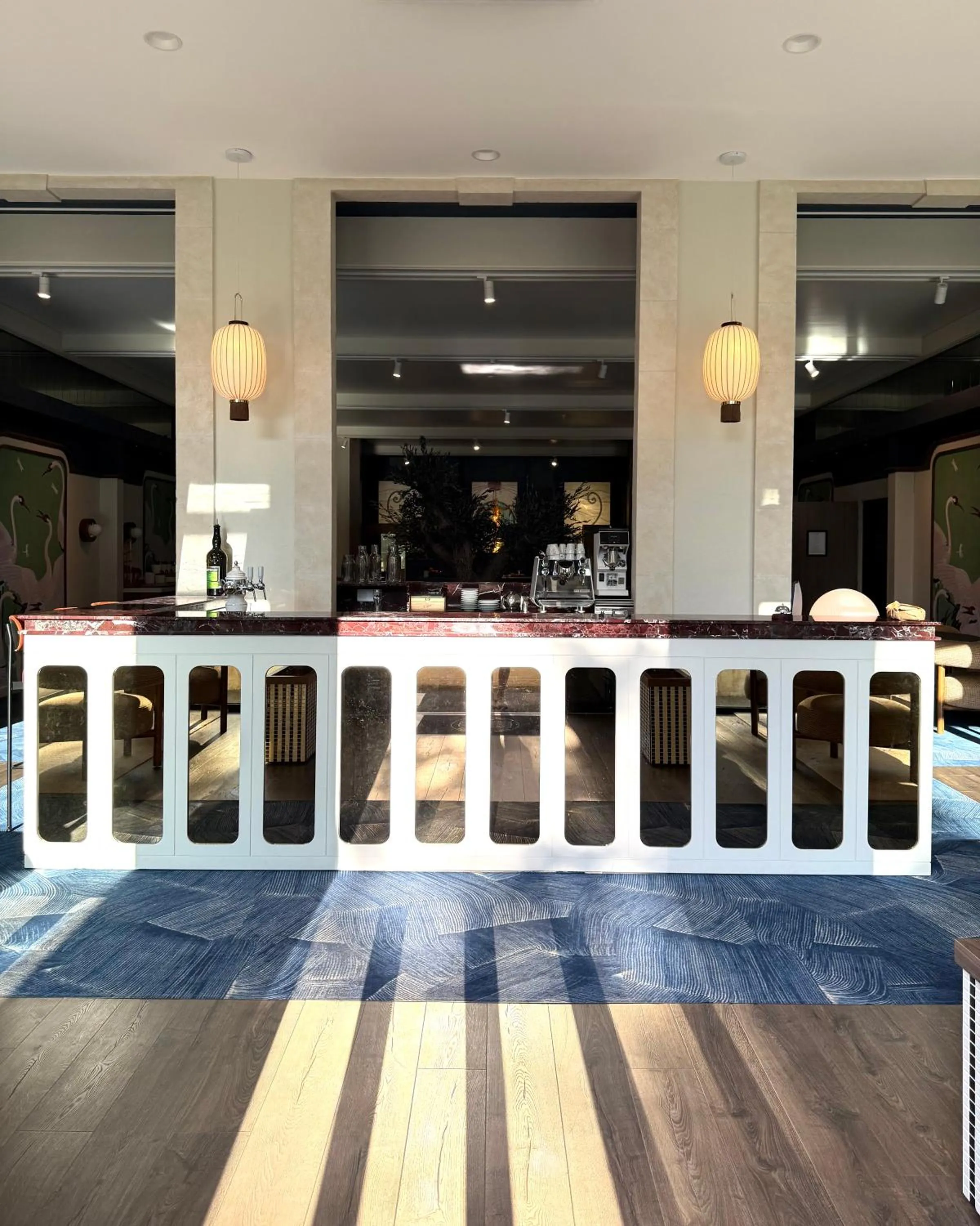 Lobby or reception in Hotel des Eaux