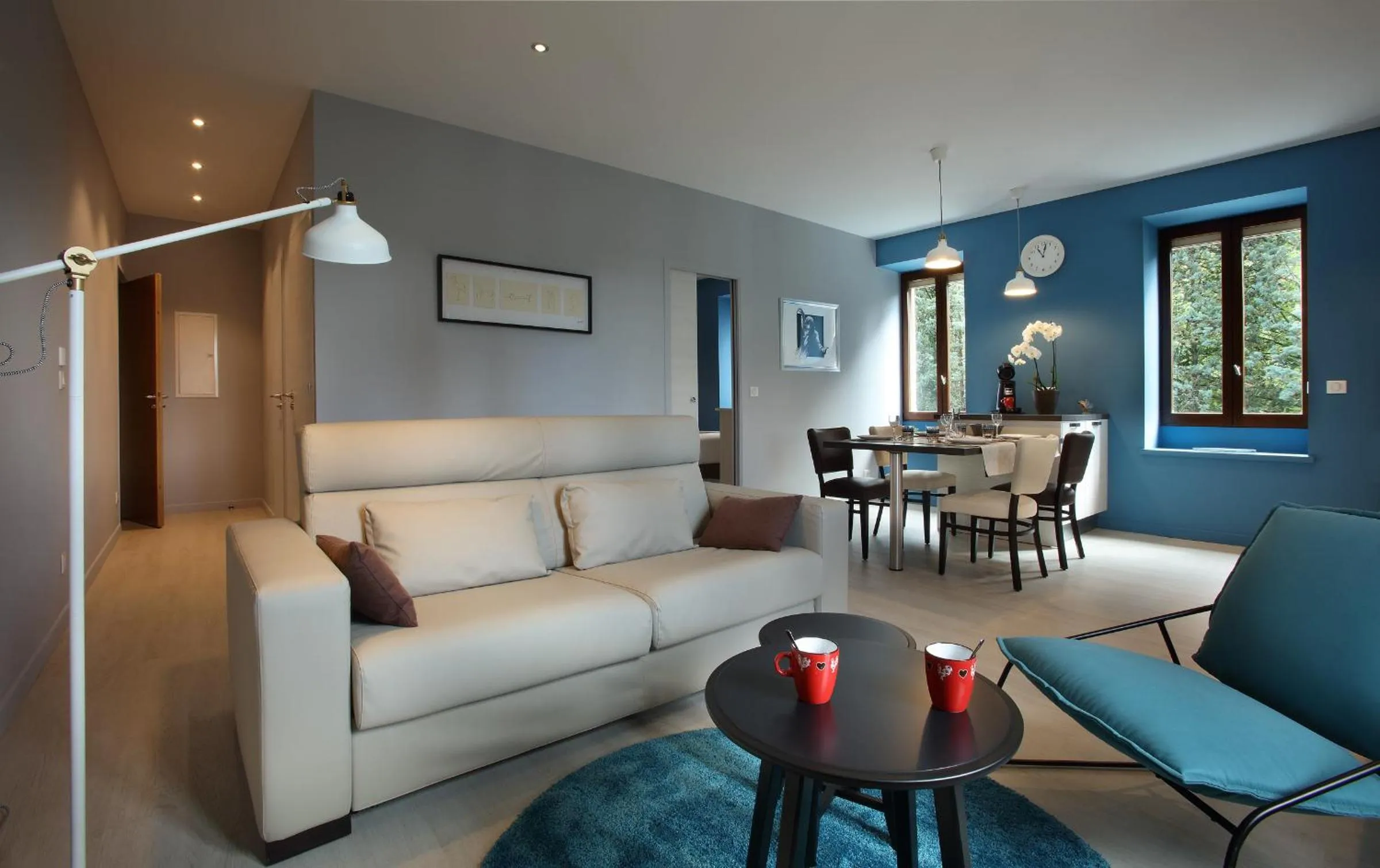 Living room in Hotel des Eaux