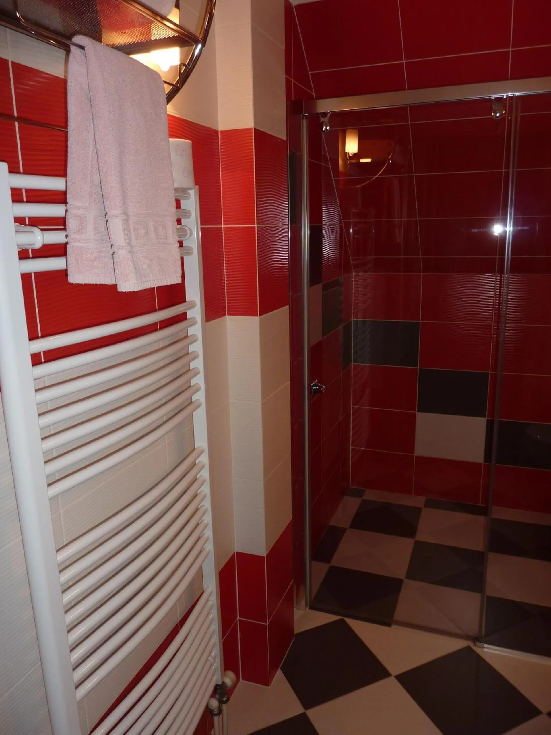 Shower in Hotel & Restaurant Na Fryštátské