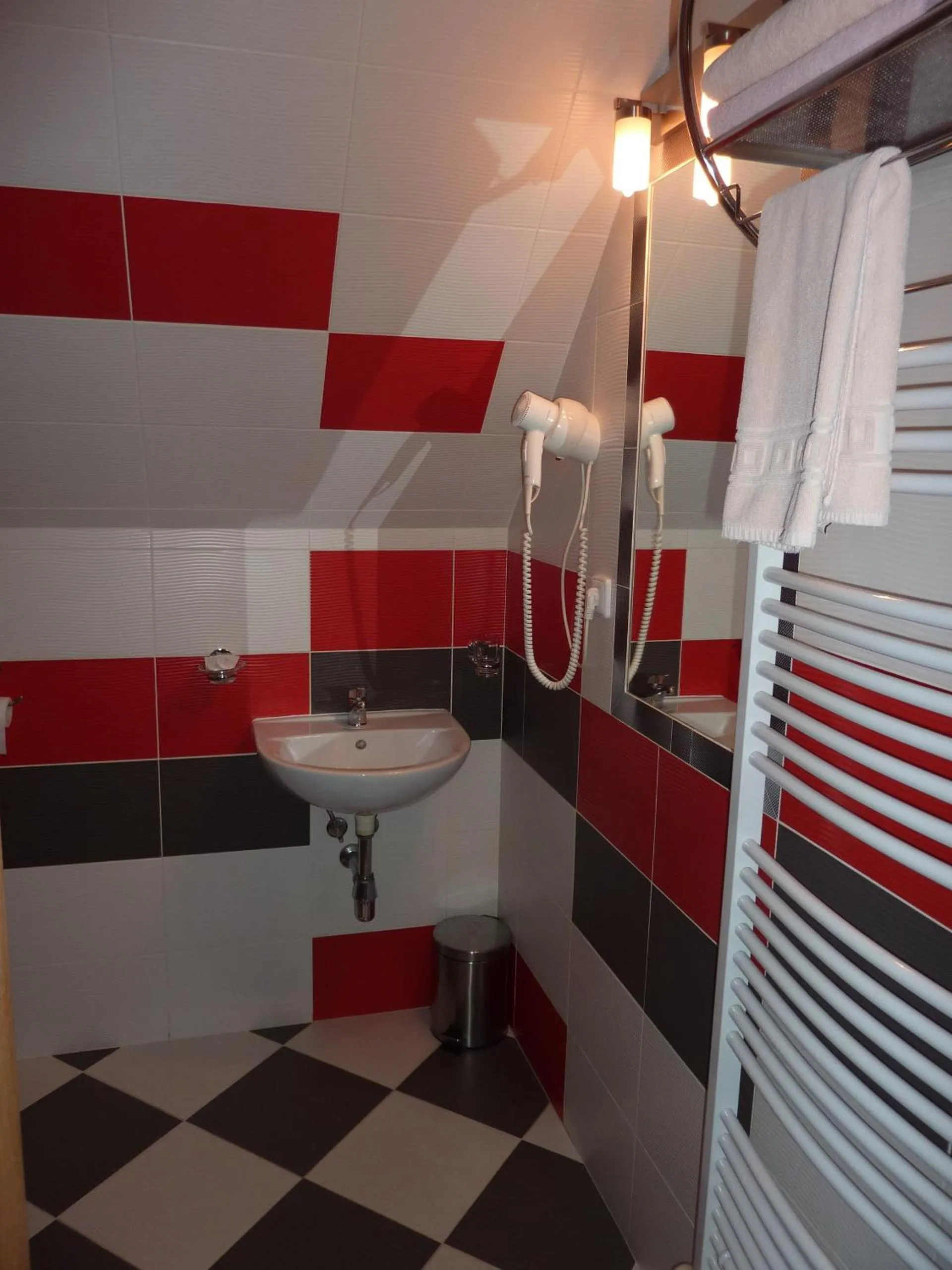 Bathroom in Hotel & Restaurant Na Fryštátské