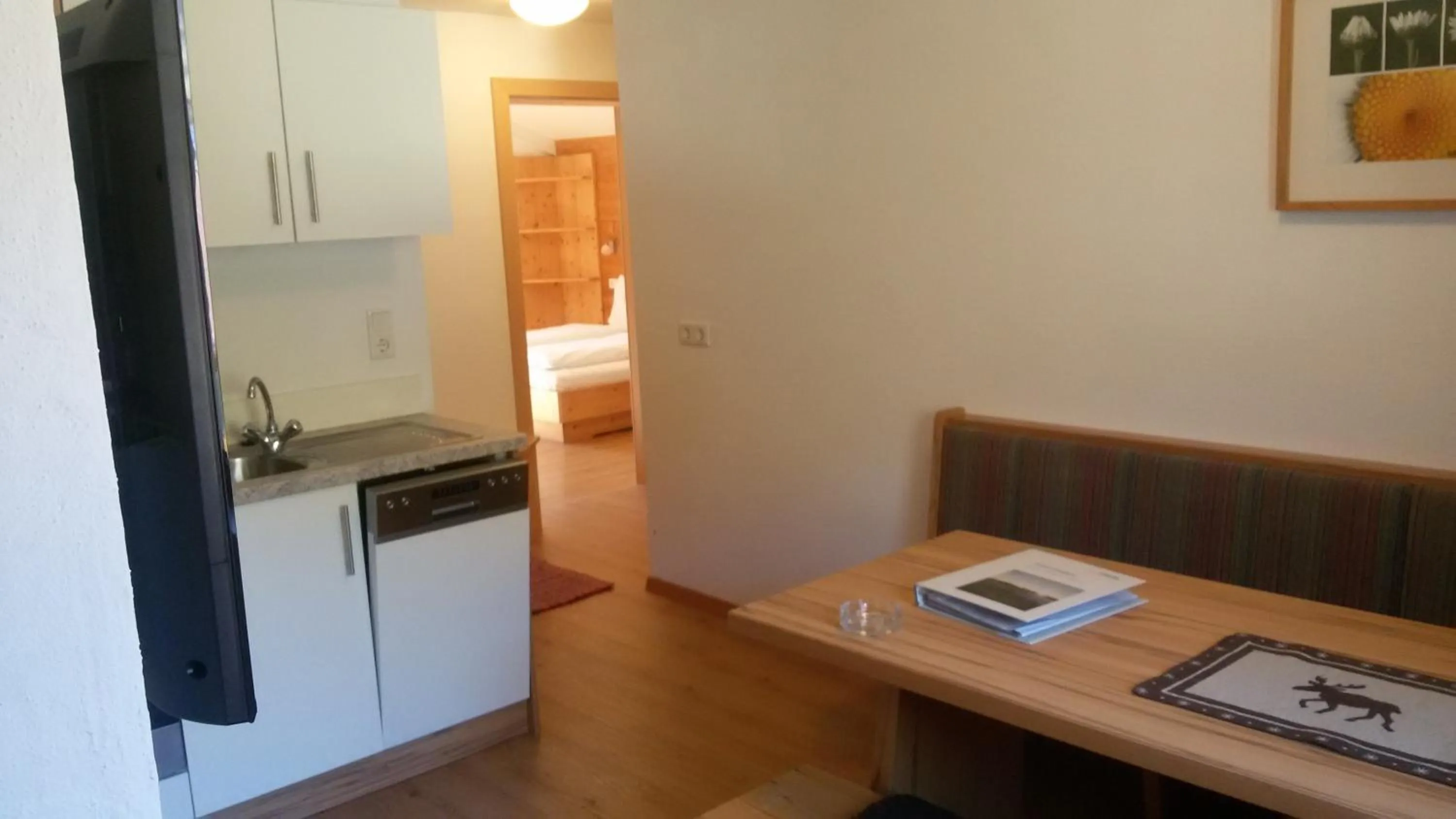 Dining area in Apartment Haus am See