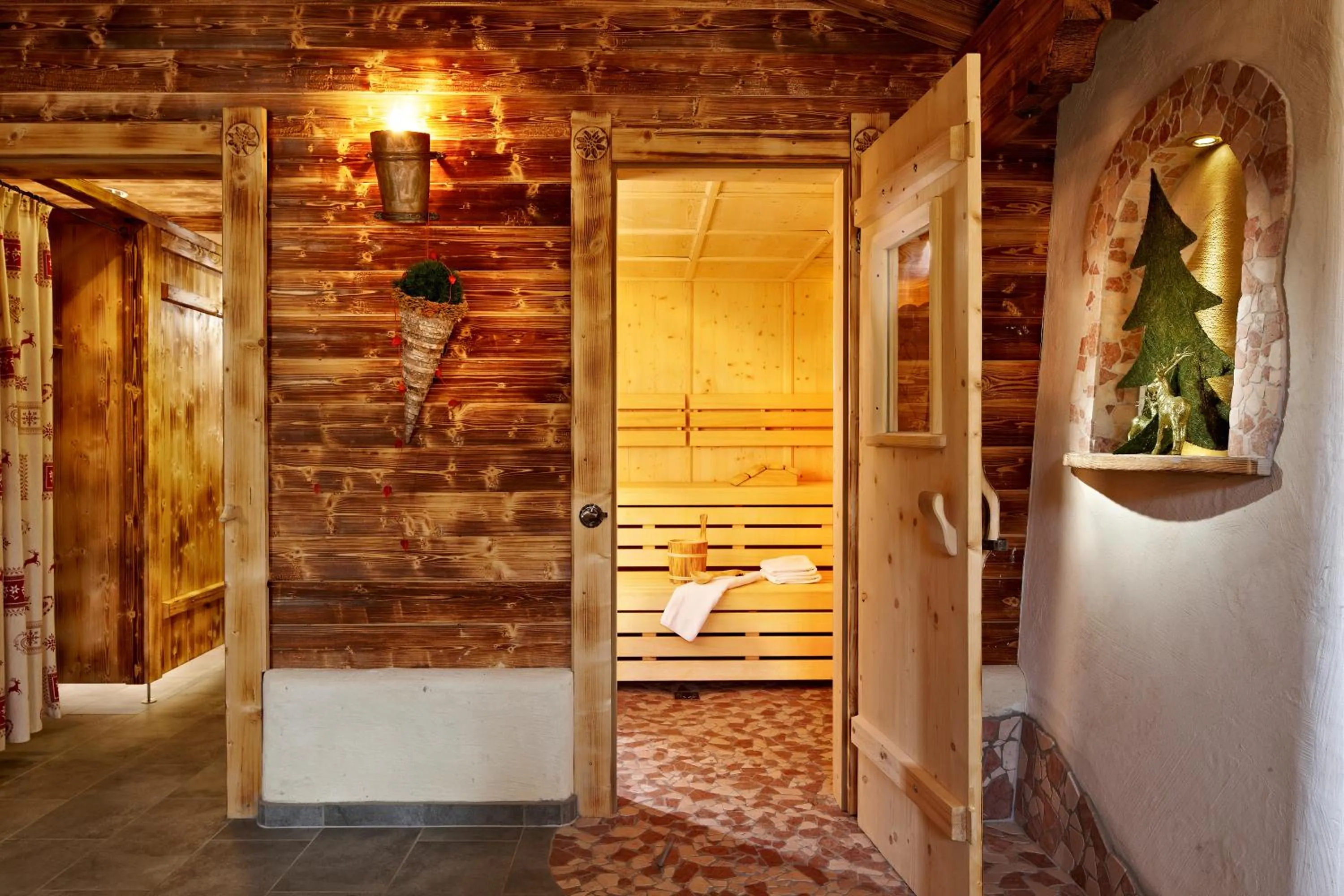 Spa and wellness centre/facilities in Apartment Haus am See