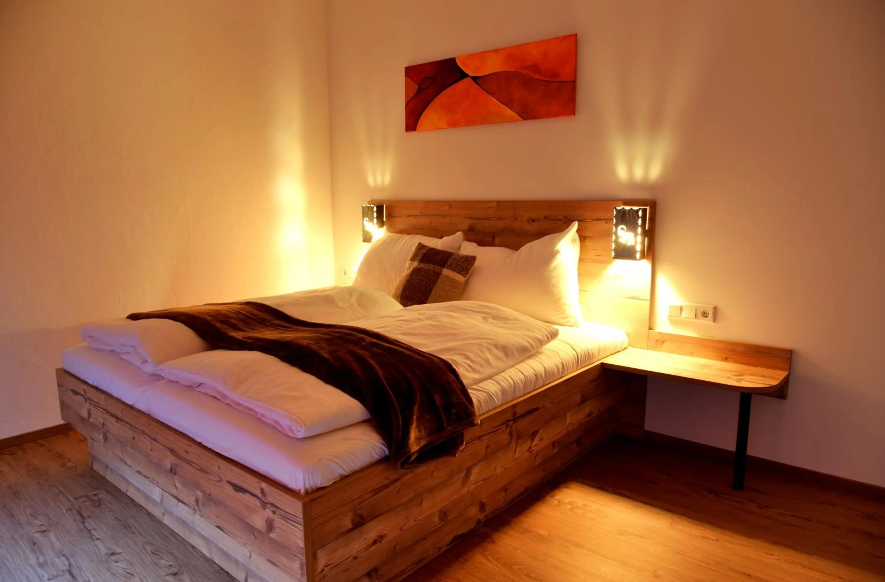 Photo of the whole room, Bed in Apartment Haus am See