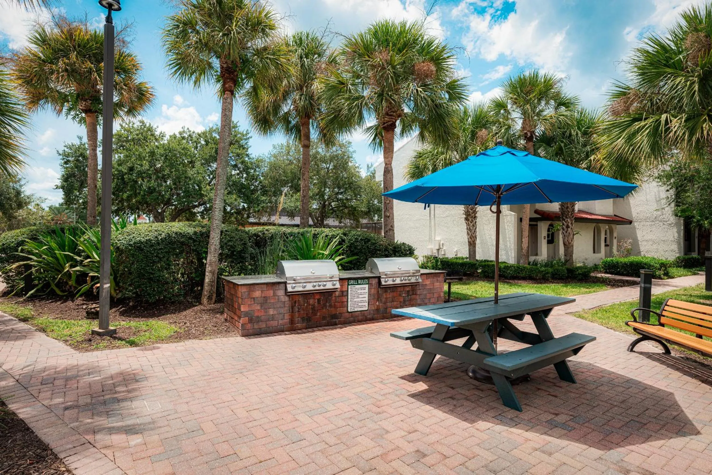 Patio in FantasyWorld Resort