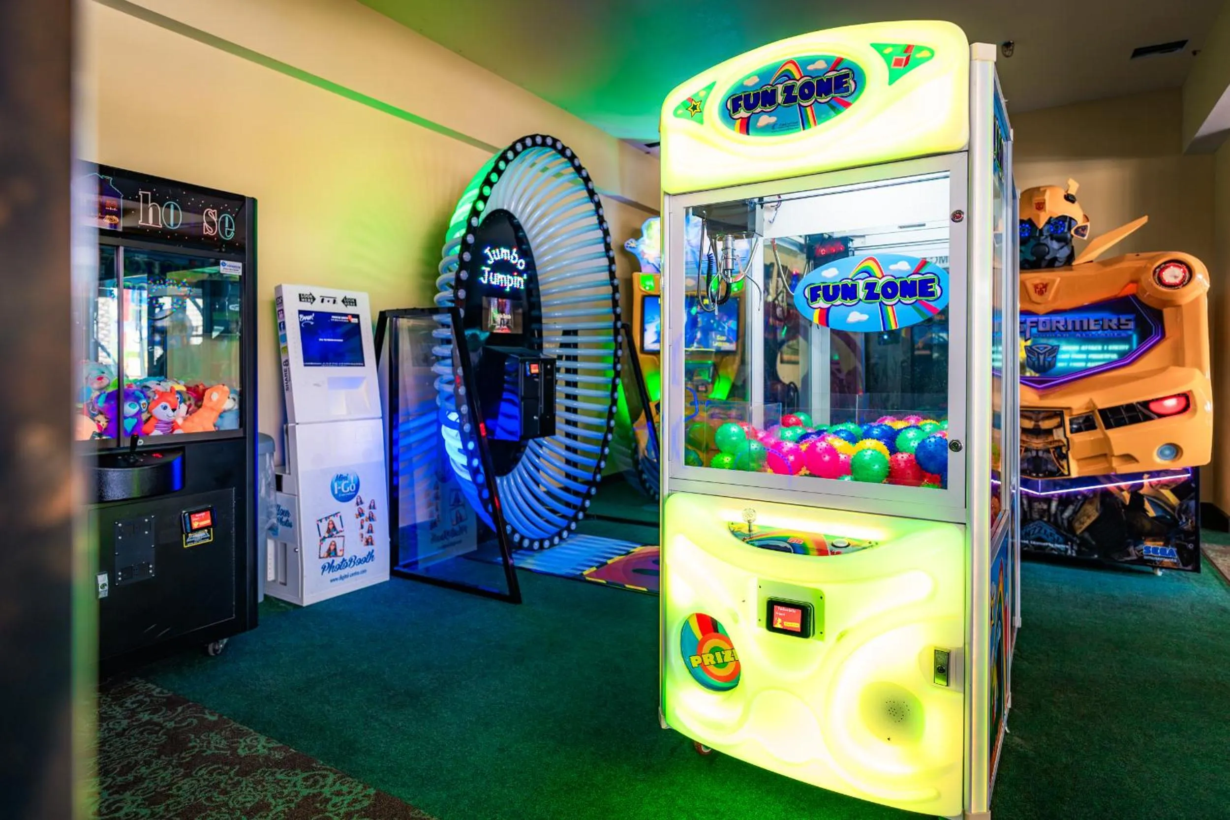 Game Room in FantasyWorld Resort