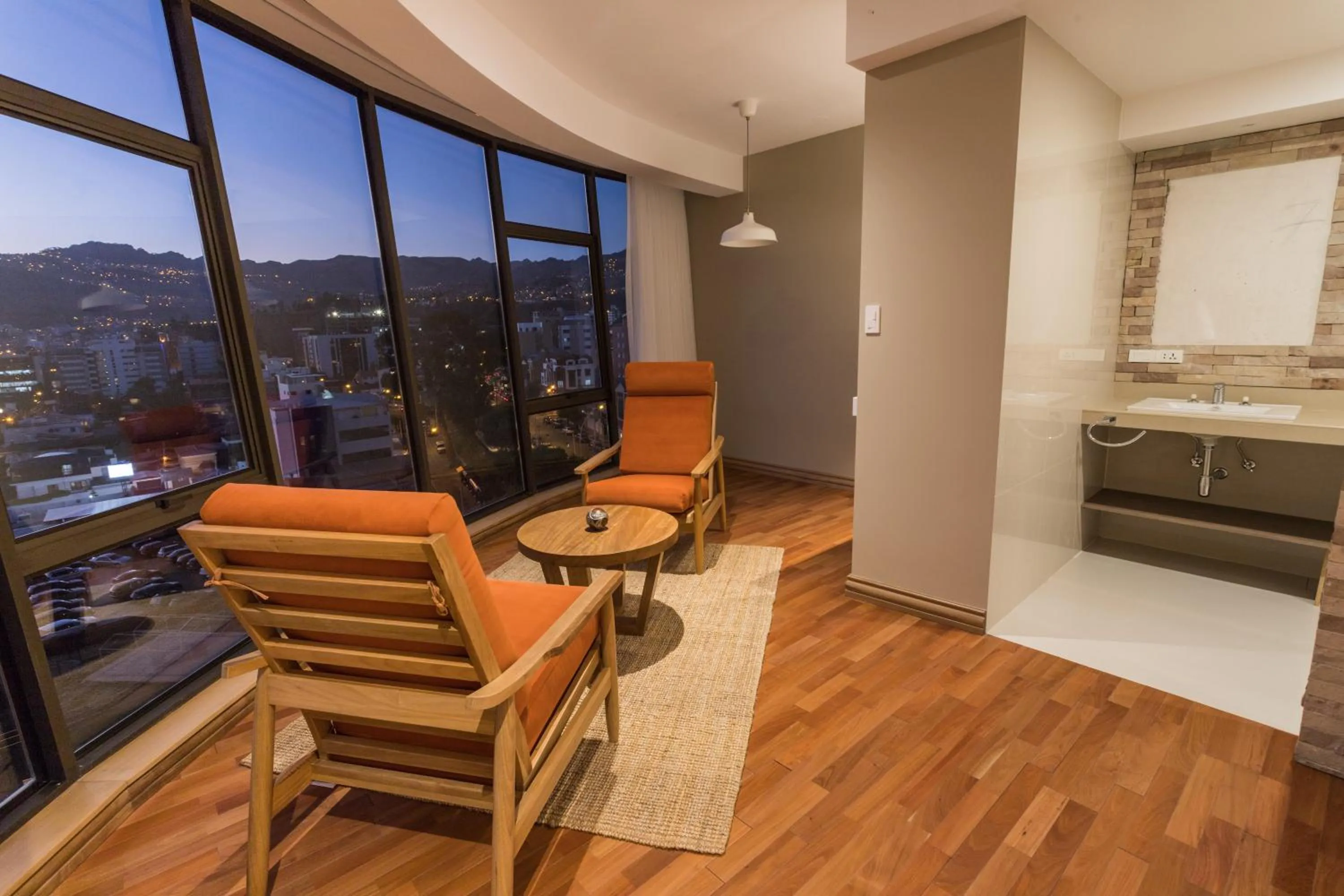 Living room in Hotel Boutique Rosario Sur