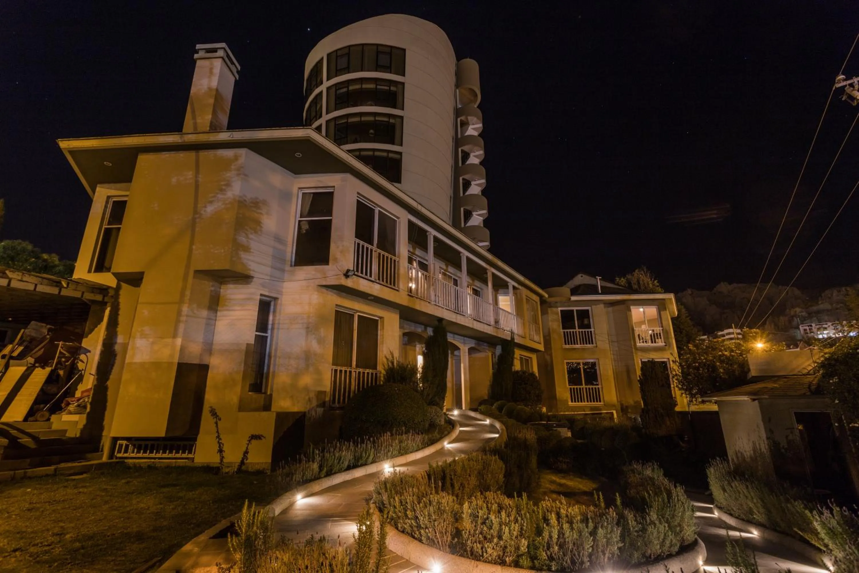 Property building in Hotel Boutique Rosario Sur