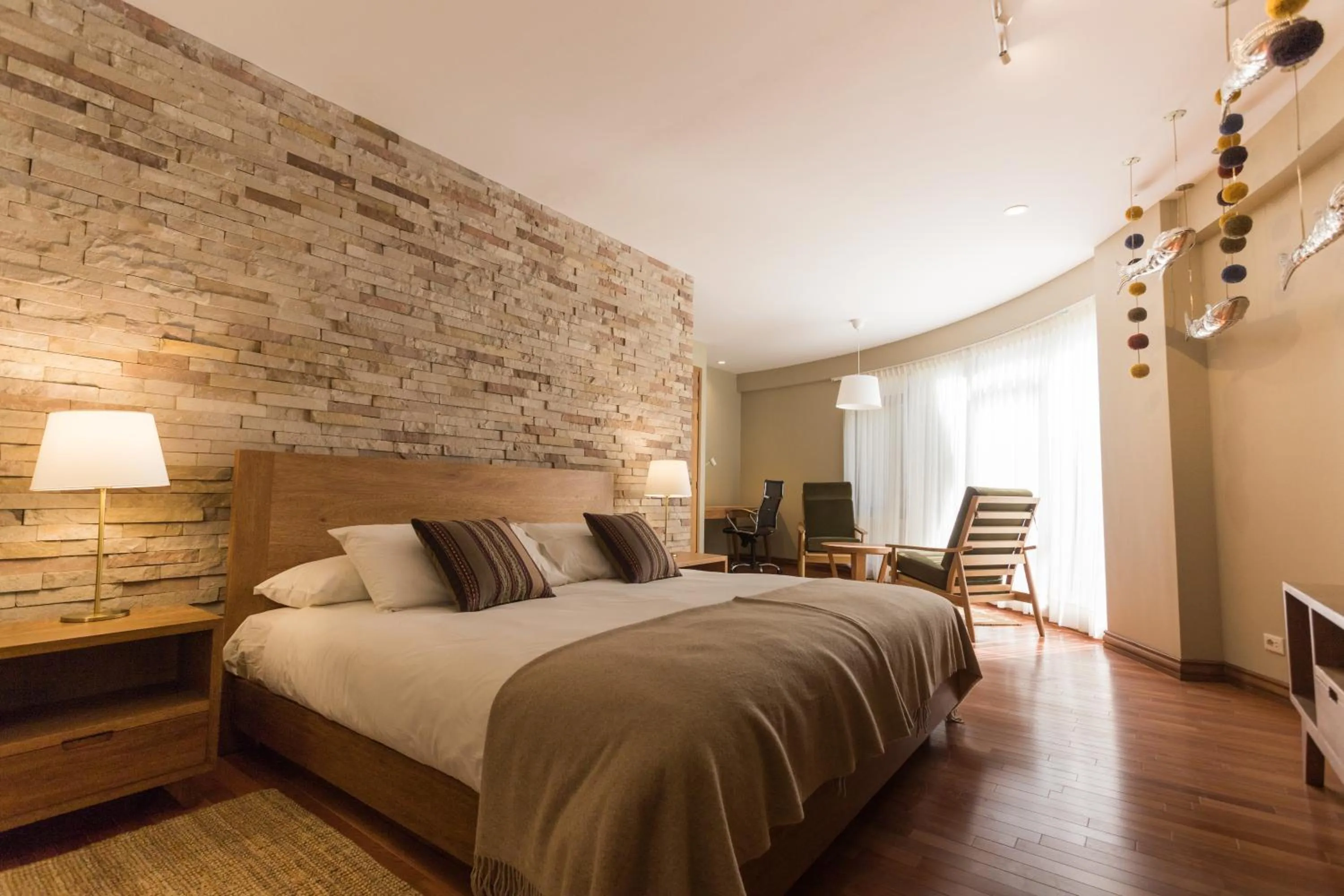 Bed in Hotel Boutique Rosario Sur