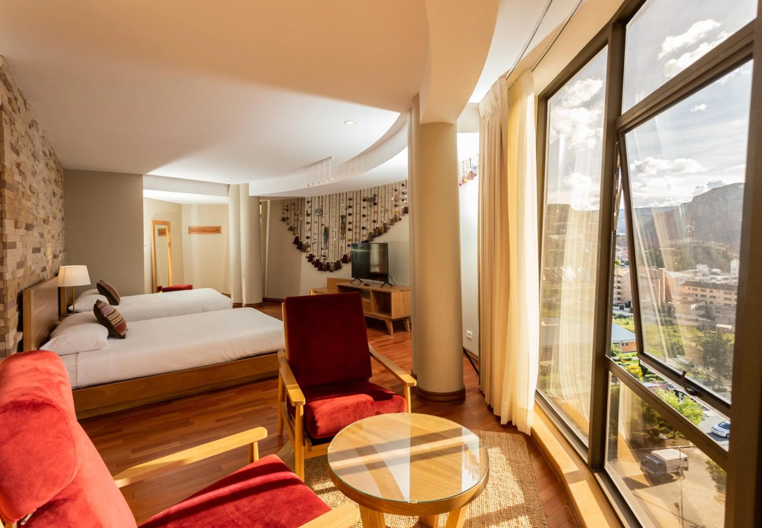 Bed in Hotel Boutique Rosario Sur